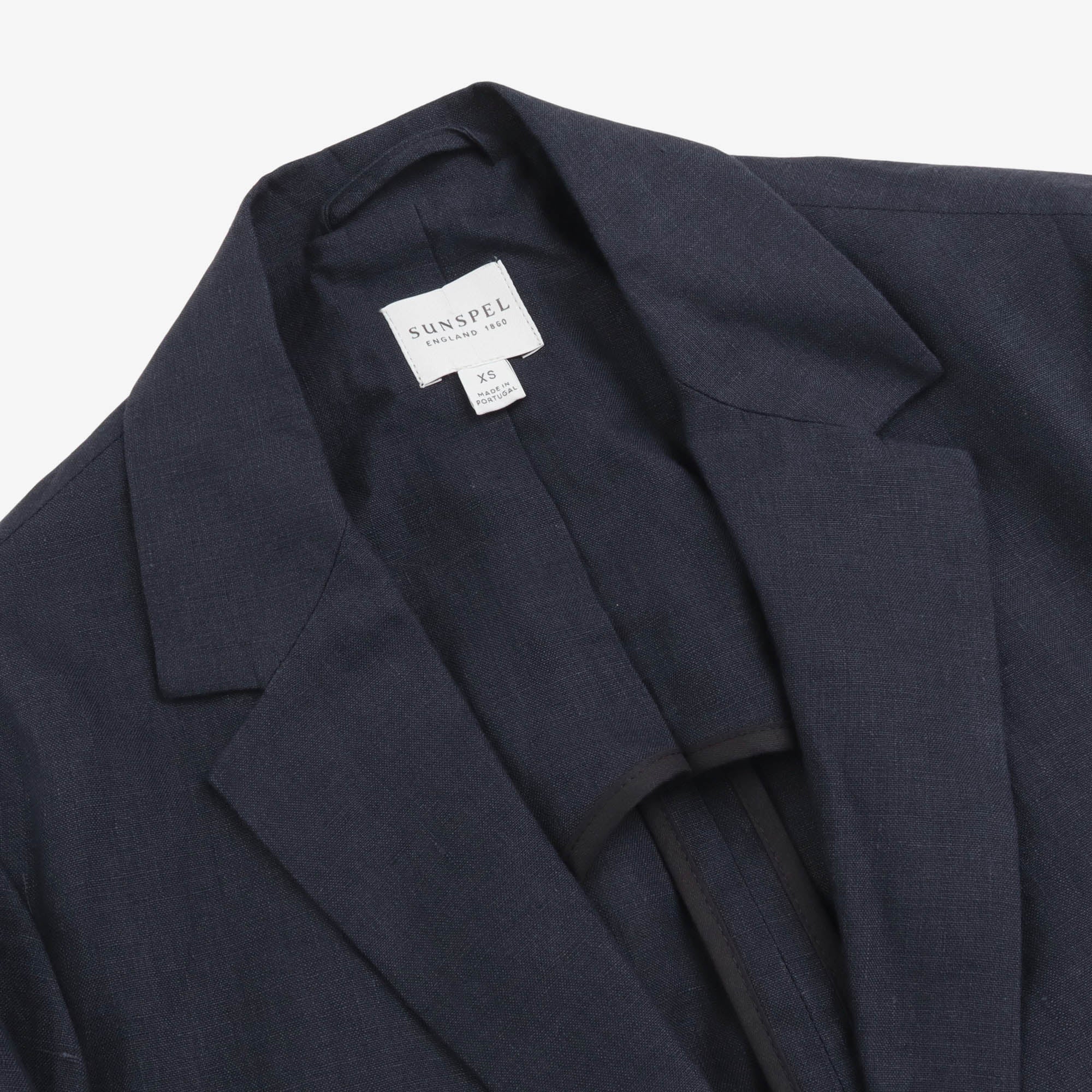 Linen Unstructured Blazer