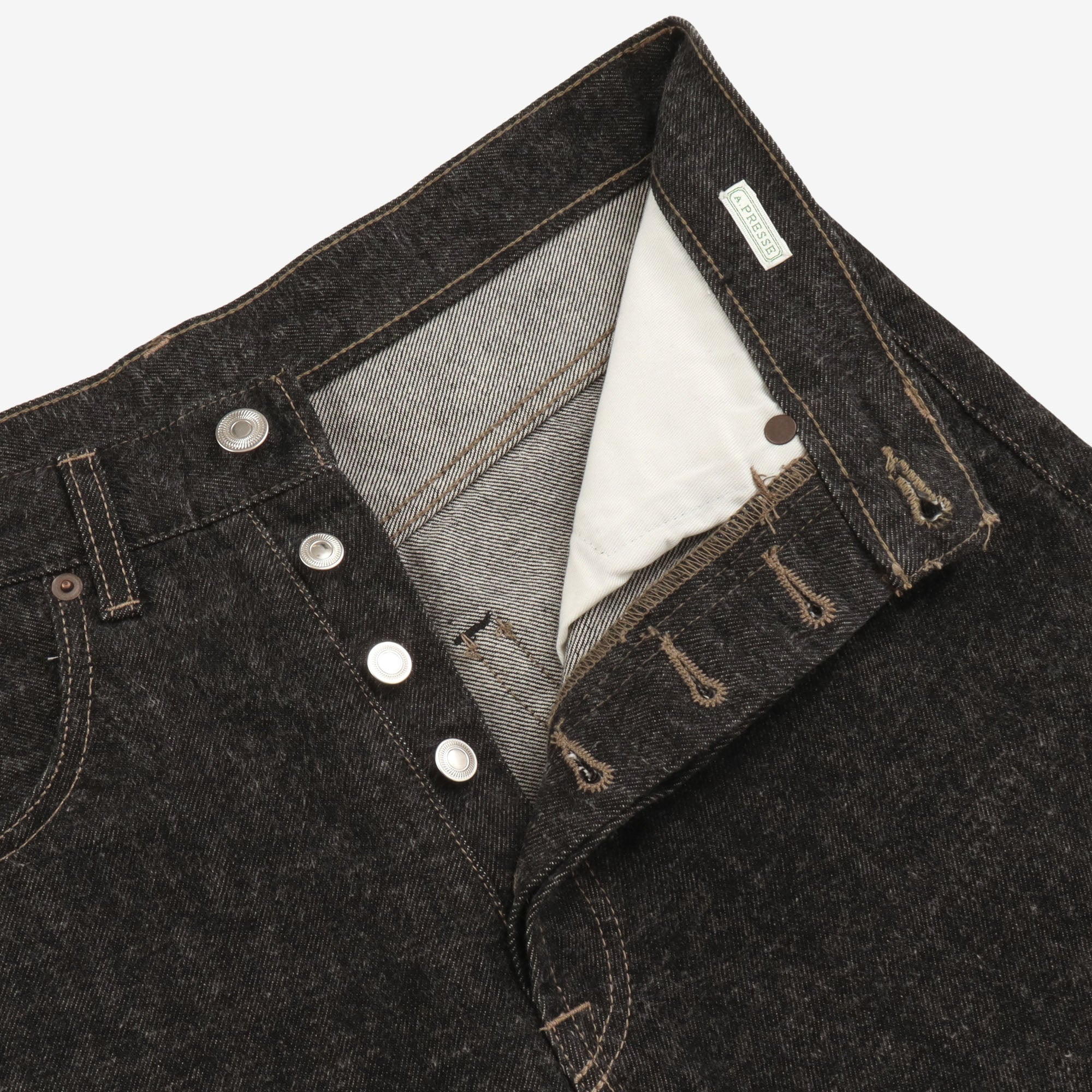 Washed Denim Wide Pants (30W x 26L)