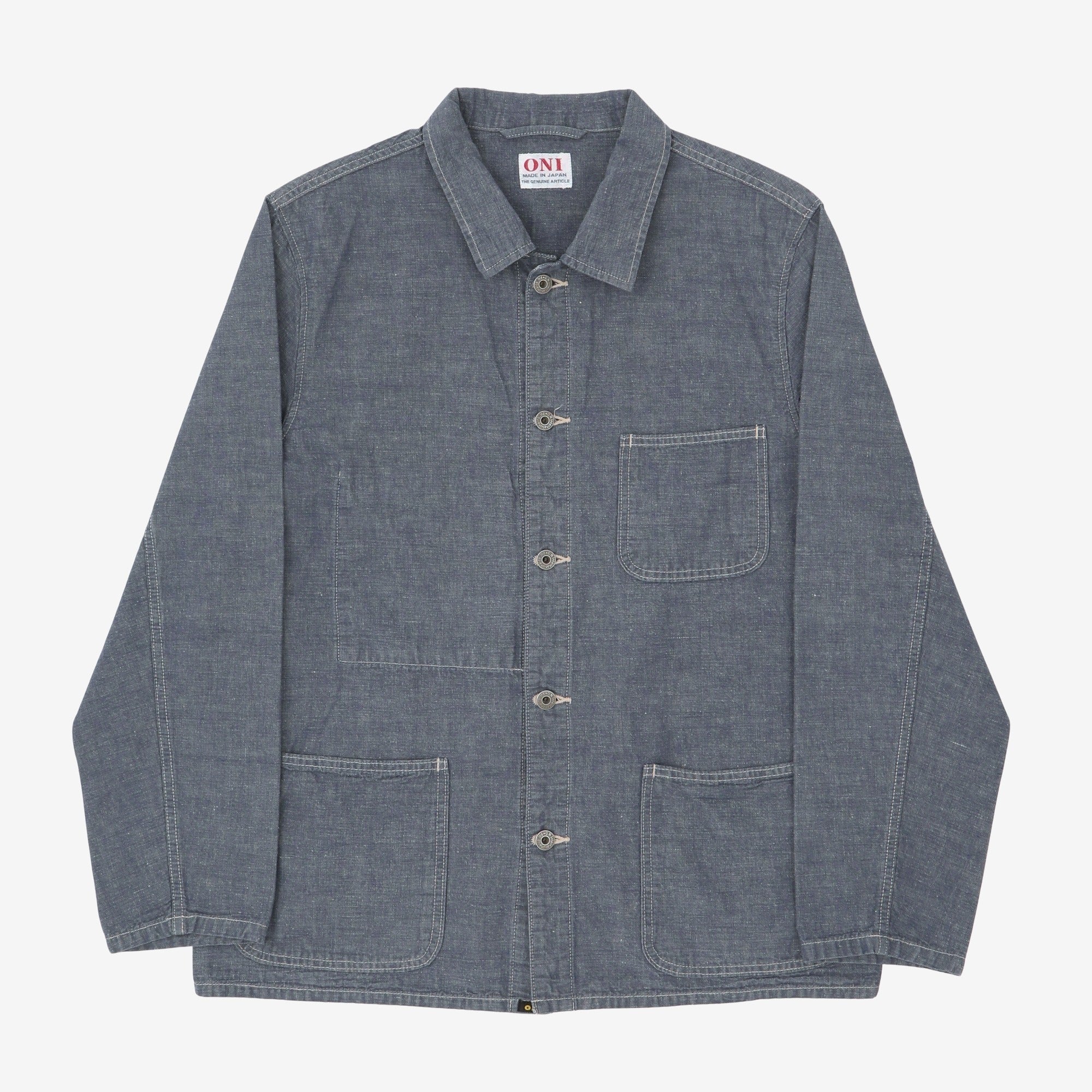 8.3oz Chambray Coverall Jacket