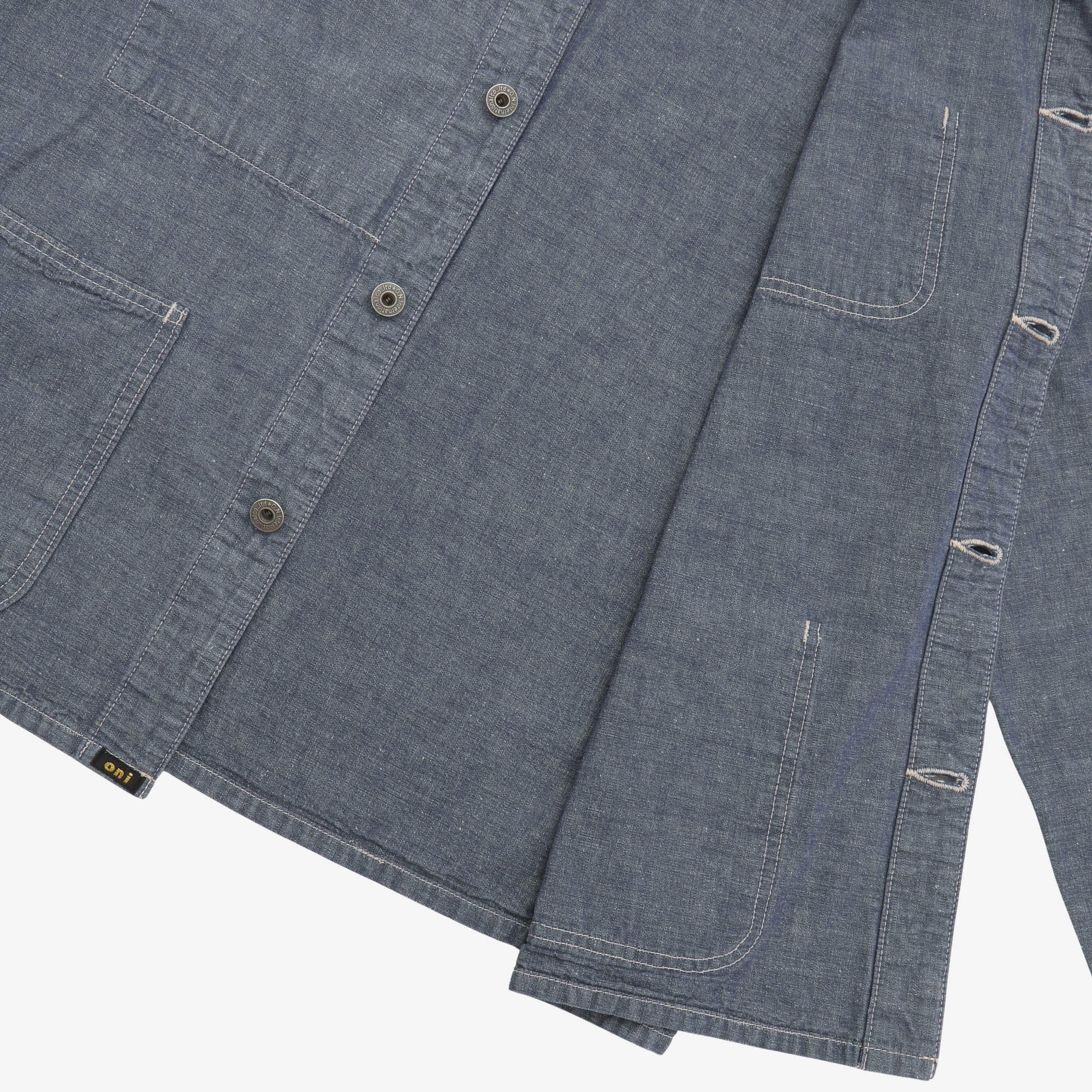 8.3oz Chambray Coverall Jacket