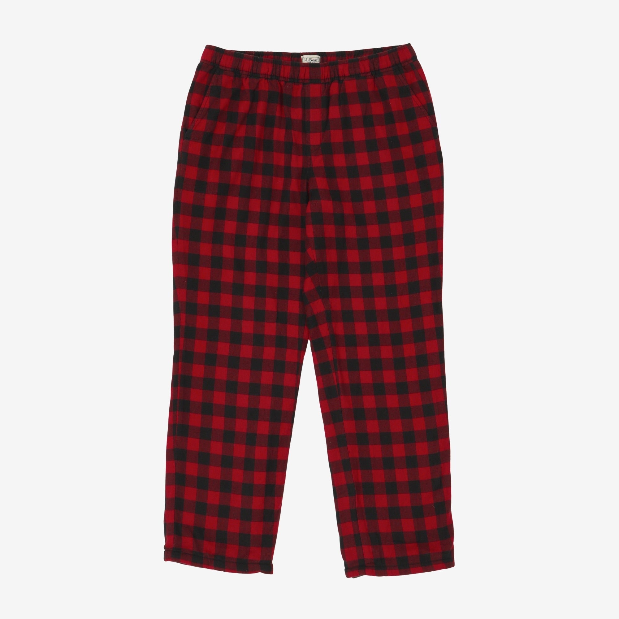 Fleece Lined Flannel Lounge Pants