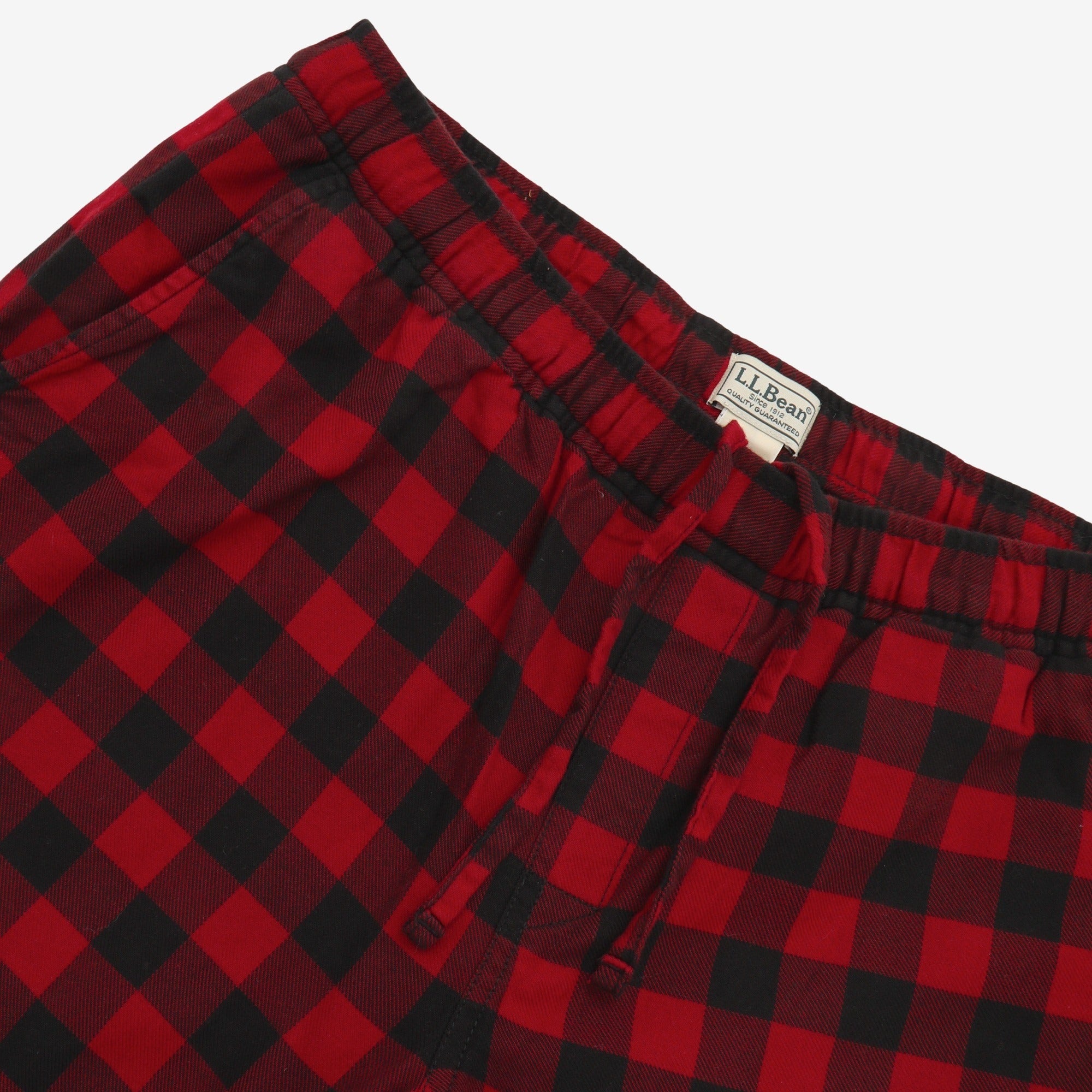 Fleece Lined Flannel Lounge Pants