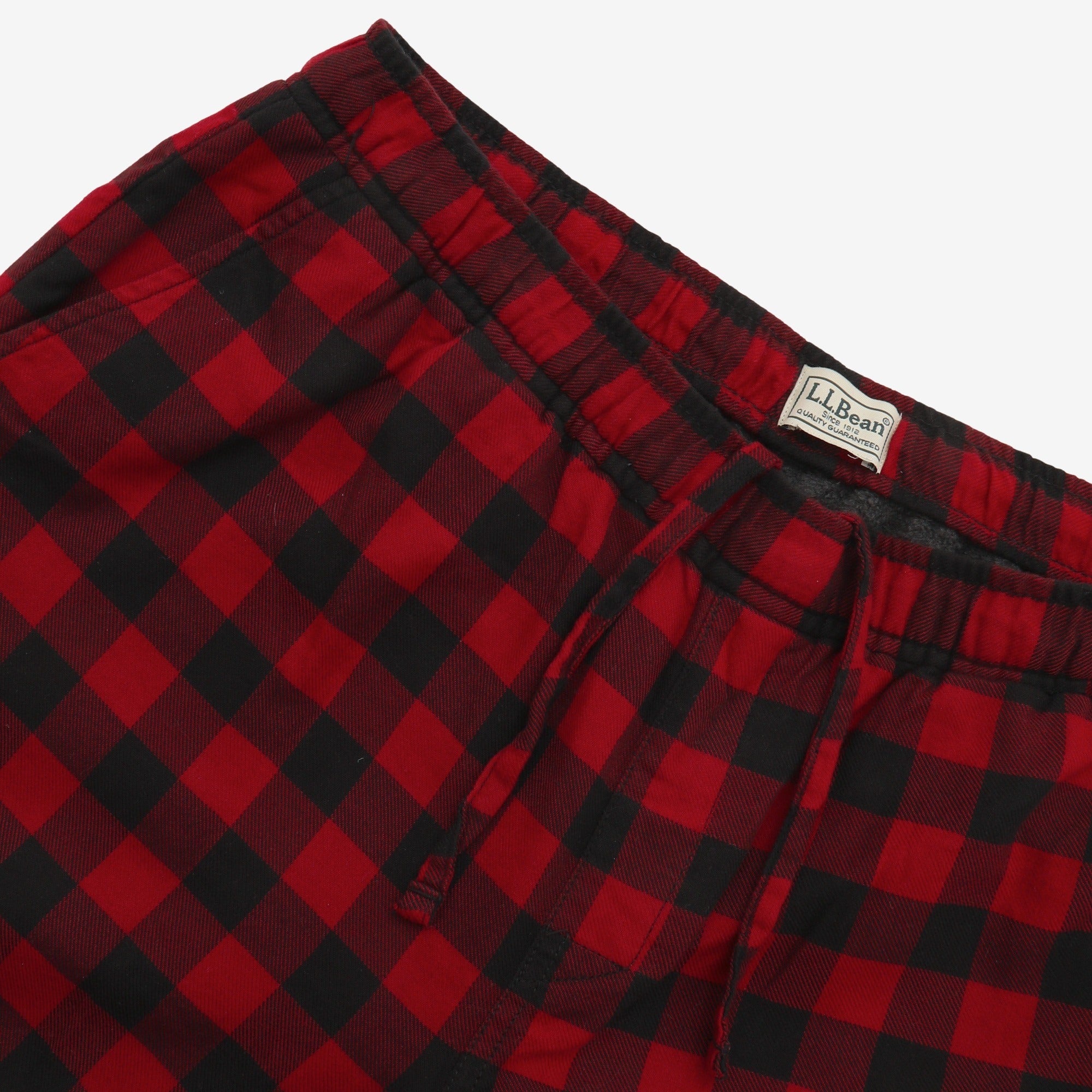 Fleece Lined Flannel Lounge Pants