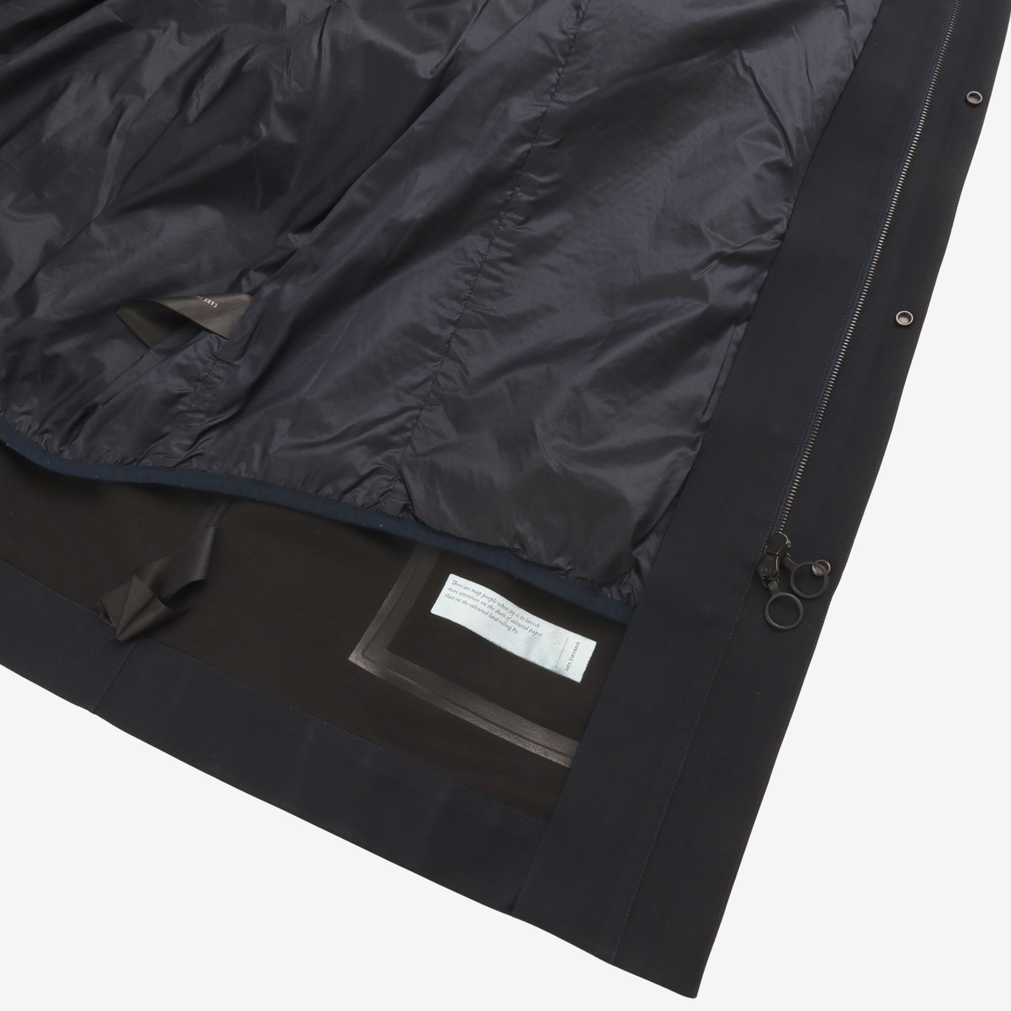 Wool Blend Overcoat + Liner