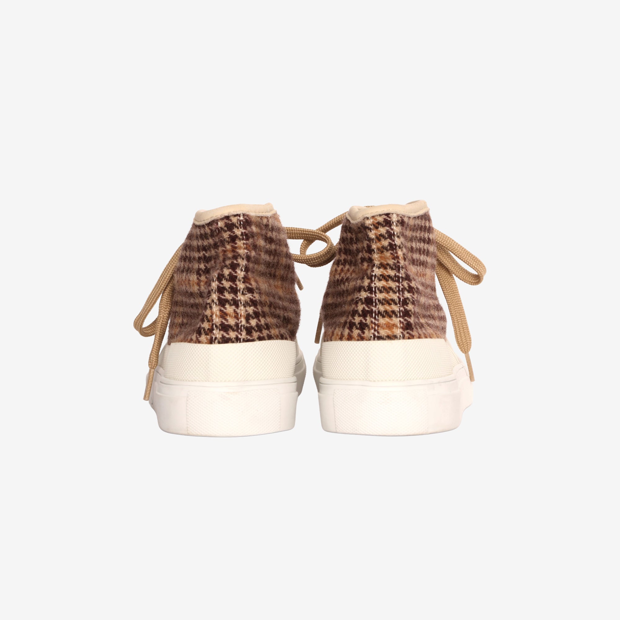Houndstooth Print Sneakers
