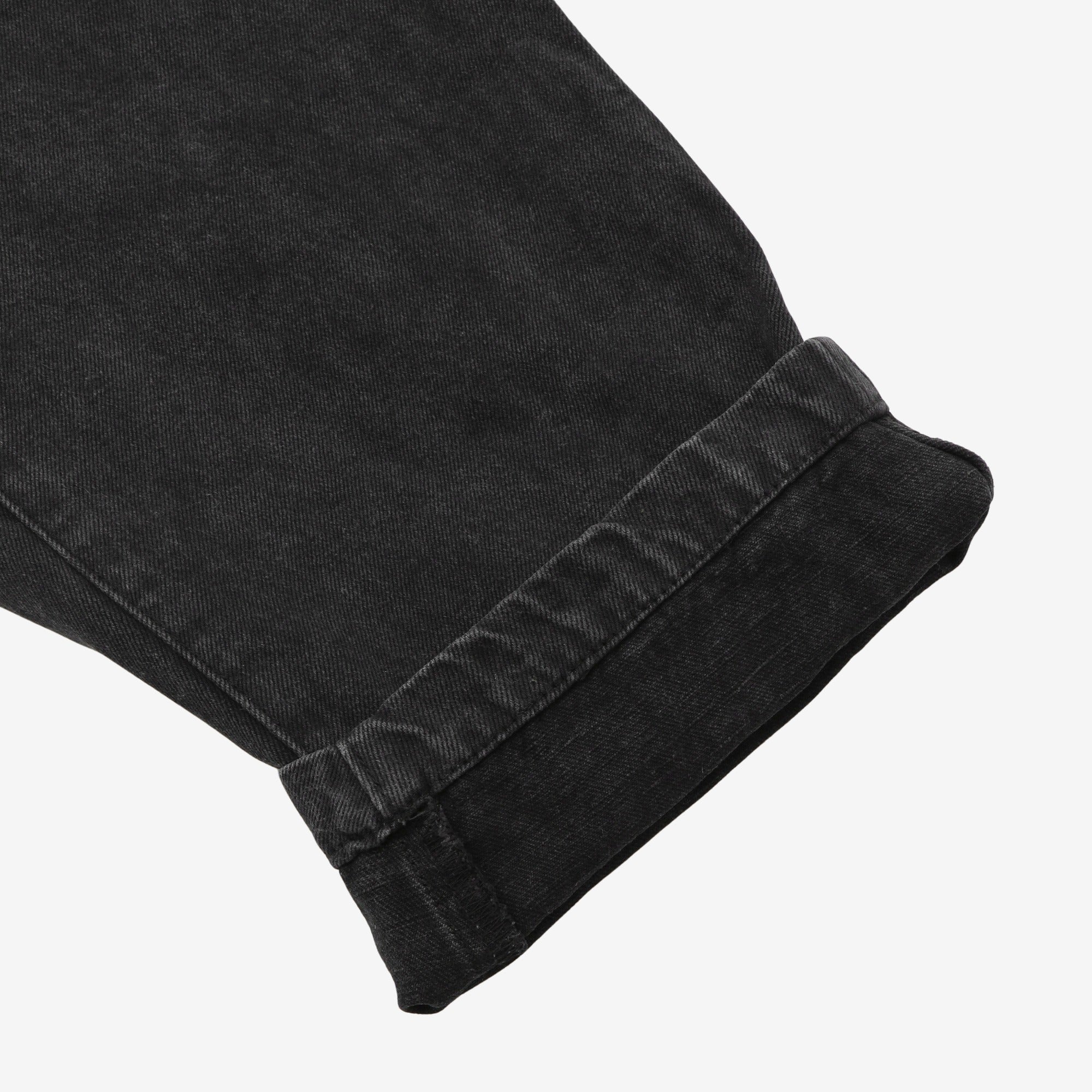 Military Denim Cargo Pants