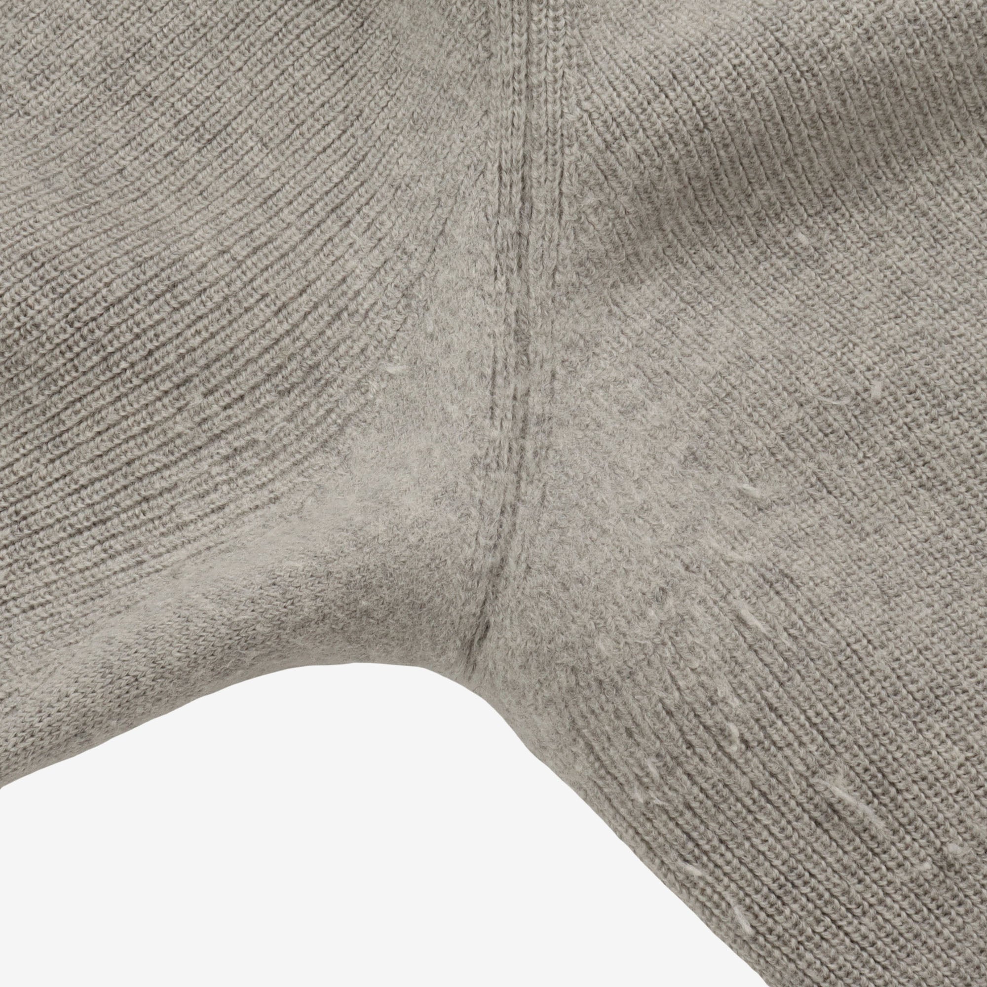 V Gusset Merino Wool Sweater