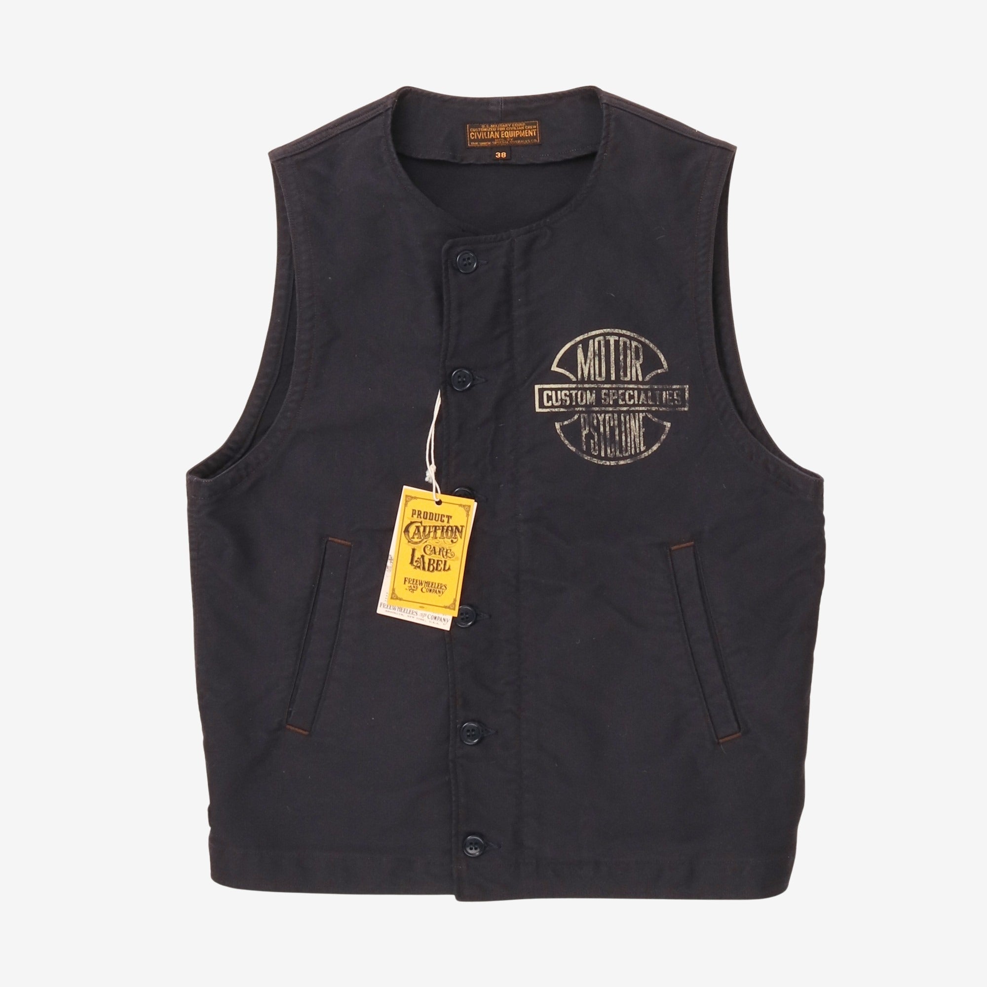Motor Psyclone Garage Deck Worker Vest