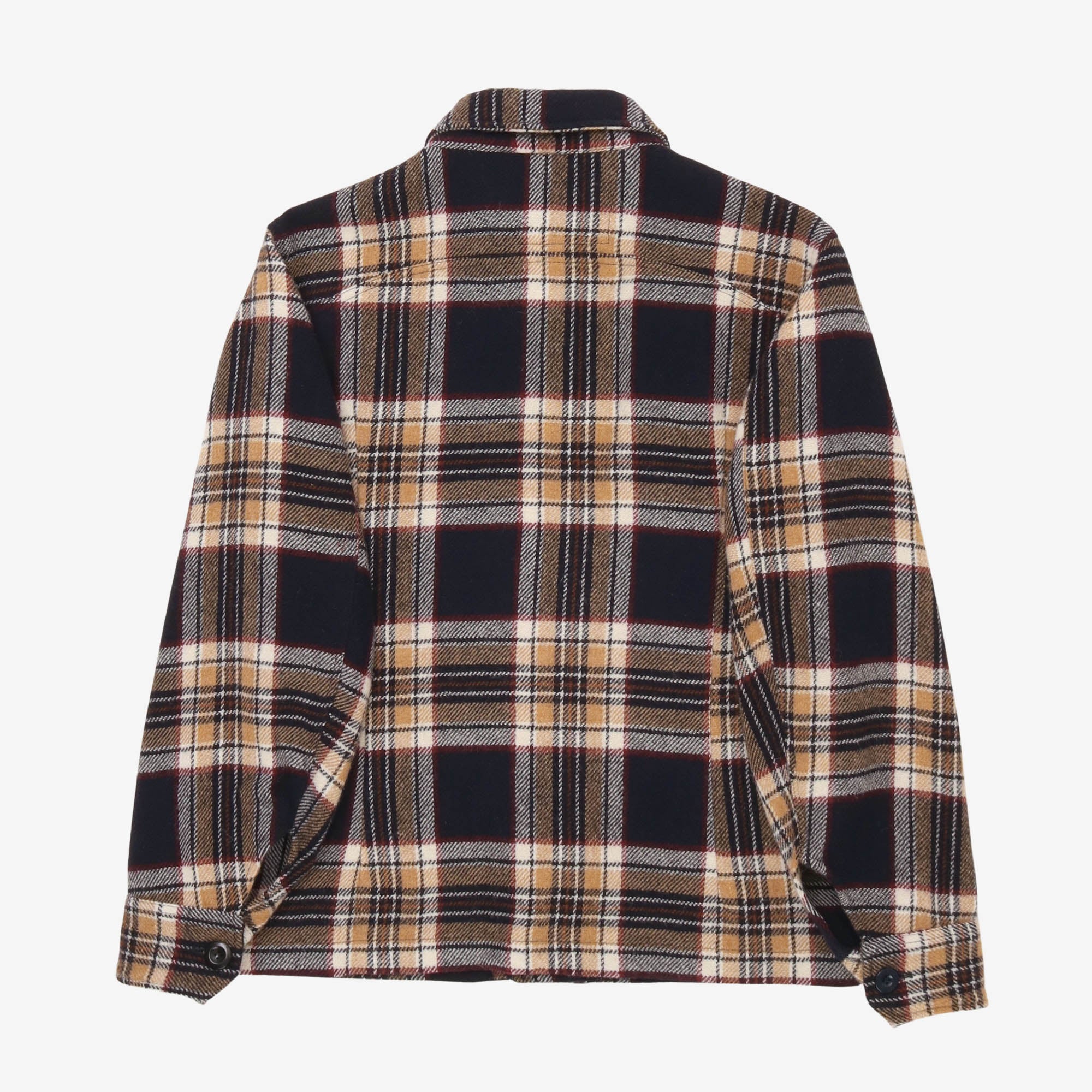 Balio Check Wool Overshirt