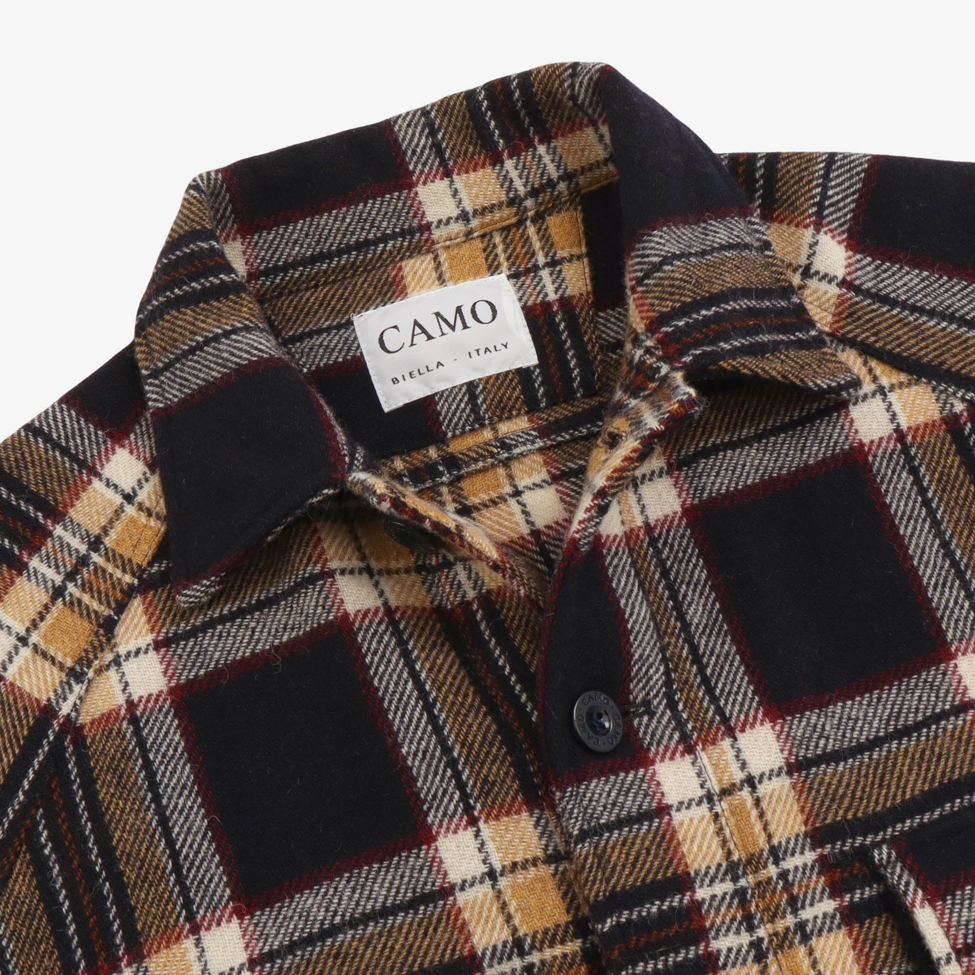 Balio Check Wool Overshirt