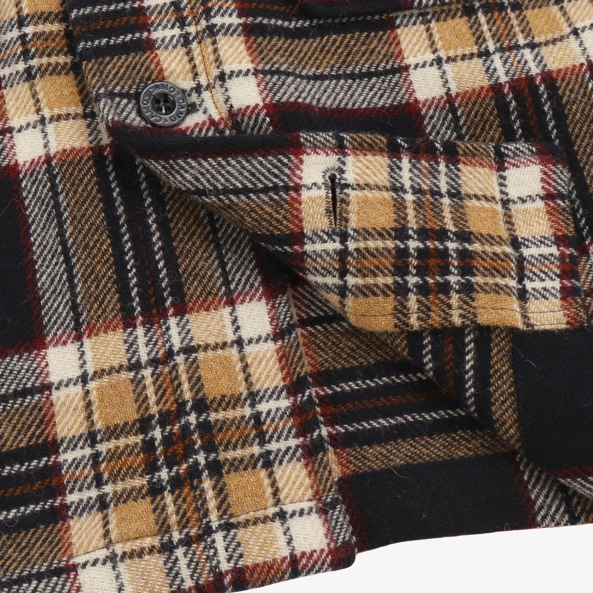 Balio Check Wool Overshirt