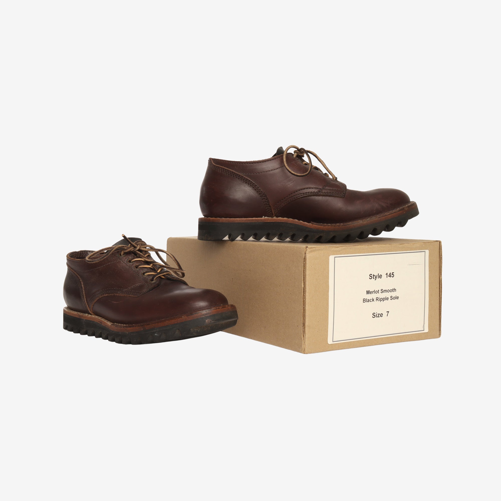 145 Oxford Shoe (Ripple Sole)
