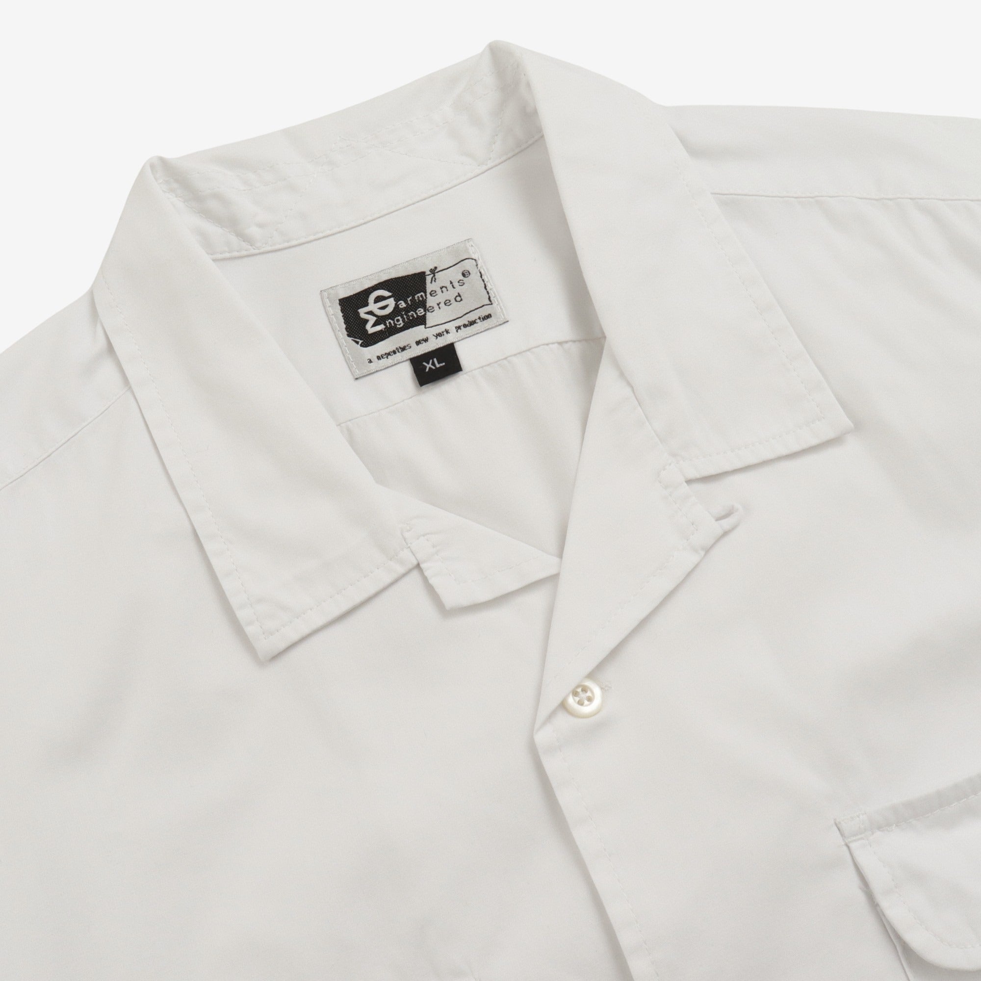 Open Collar Work Shirt