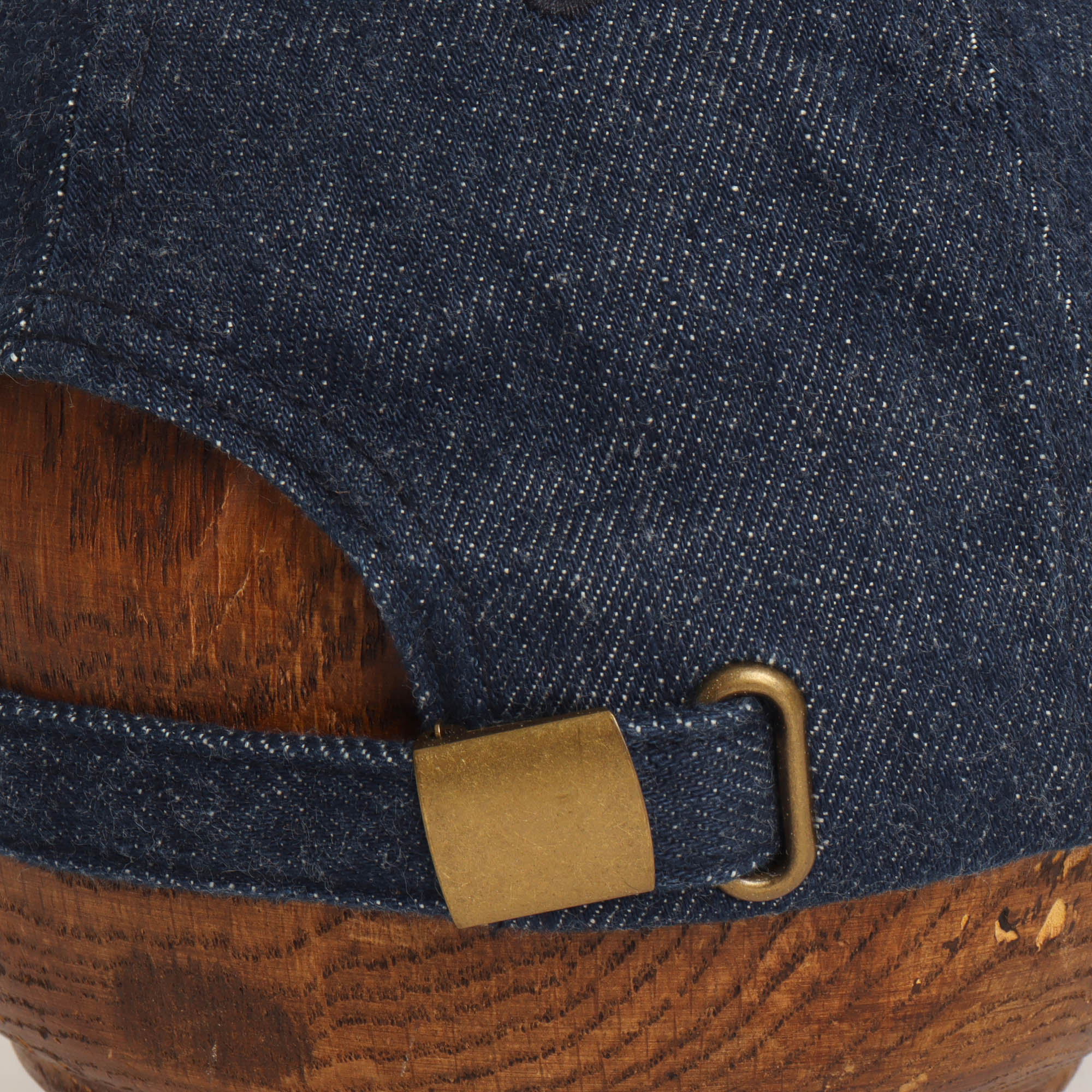 6 Panel Washed Denim Cap