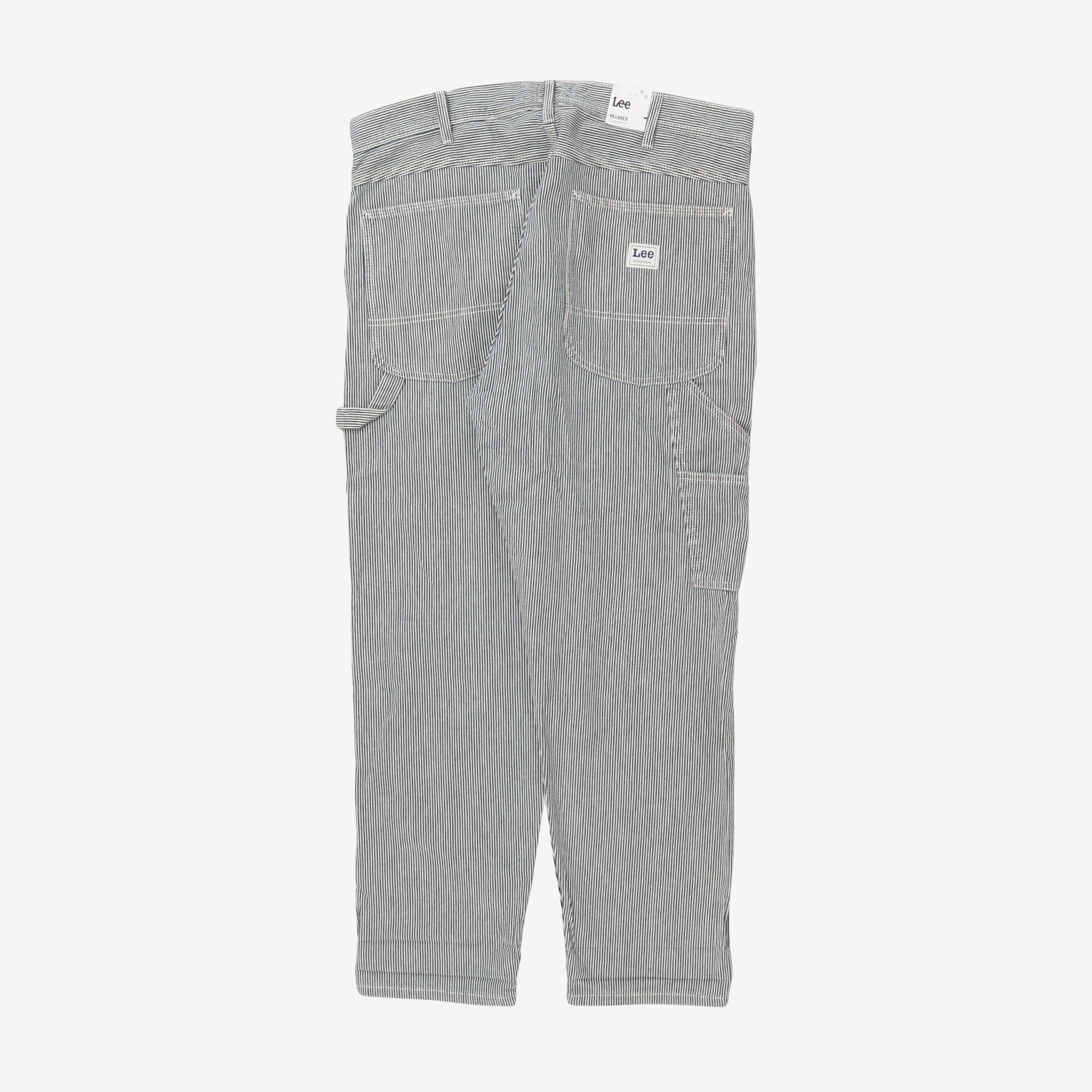 Hickory Stripe Dungaree Trouser