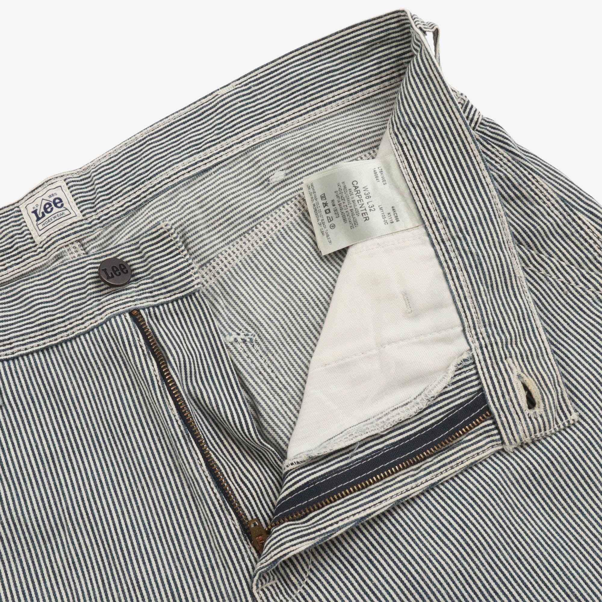 Hickory Stripe Dungaree Trouser