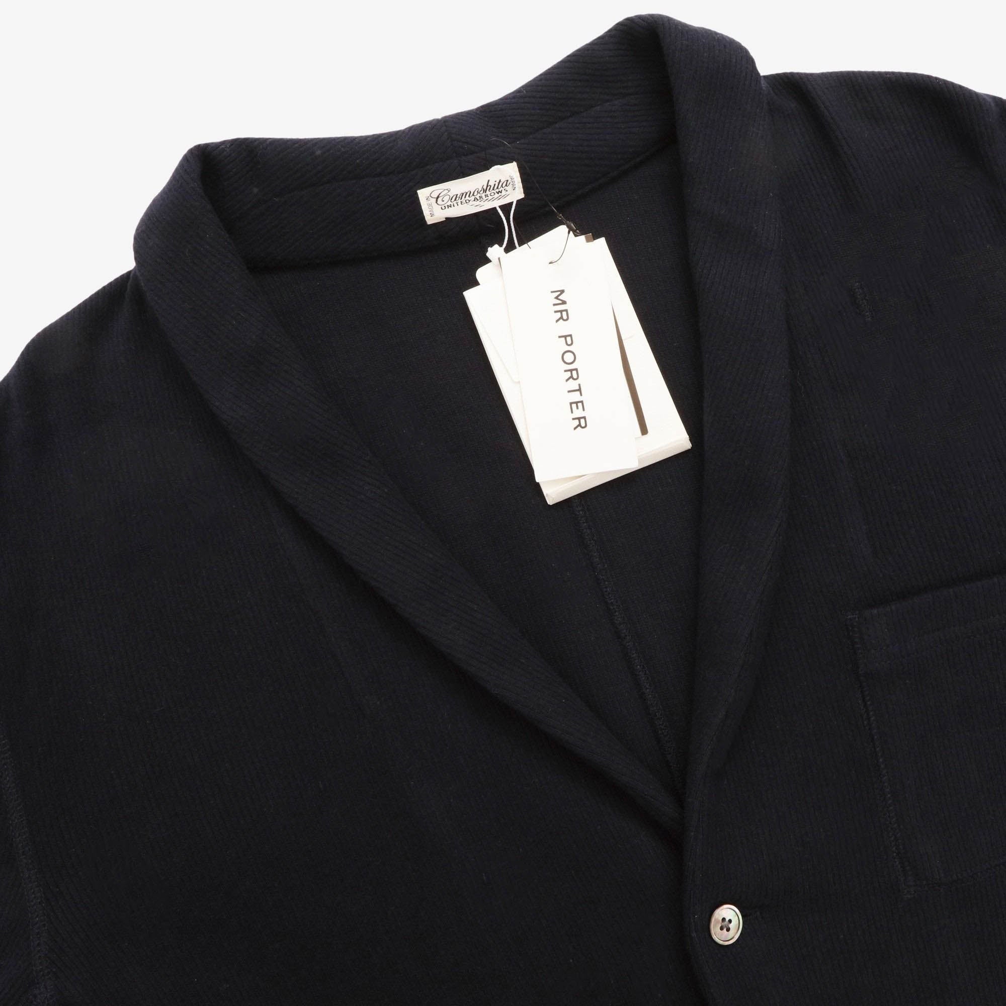 Ribbed Shawl Cardigan