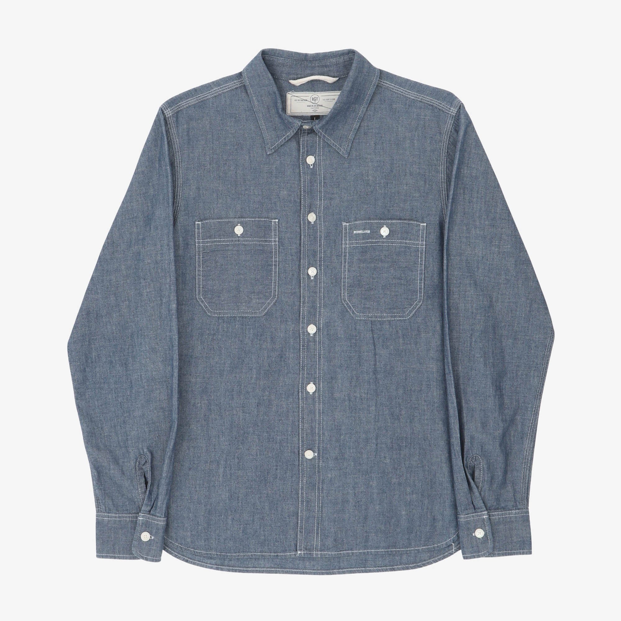 Selvedge Chambray Work Shirt