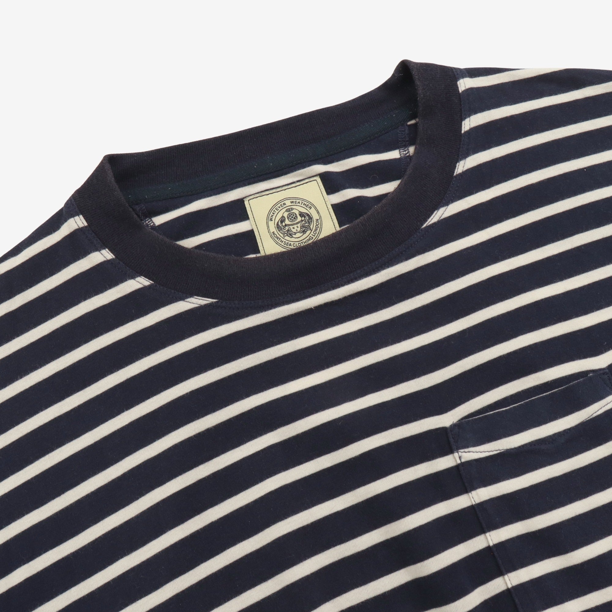 One Pocket Stripe Tee