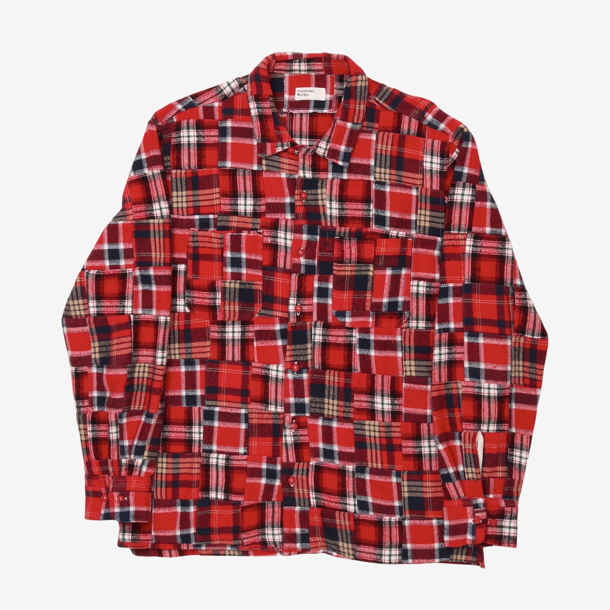 Patchwork Madras Overshirt