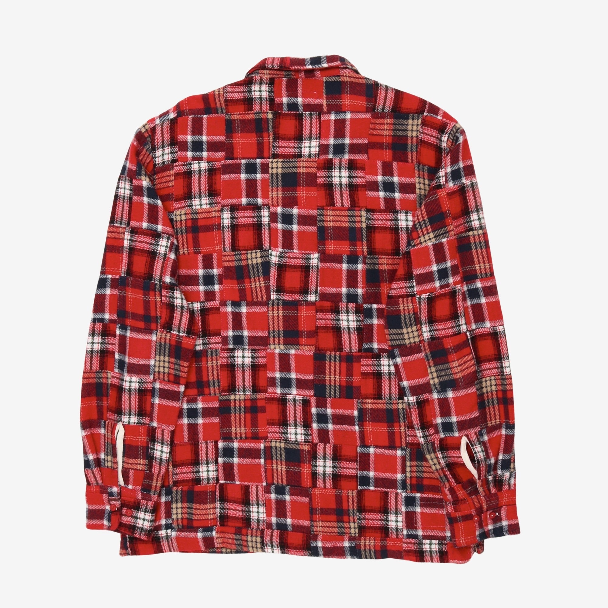 Patchwork Madras Overshirt