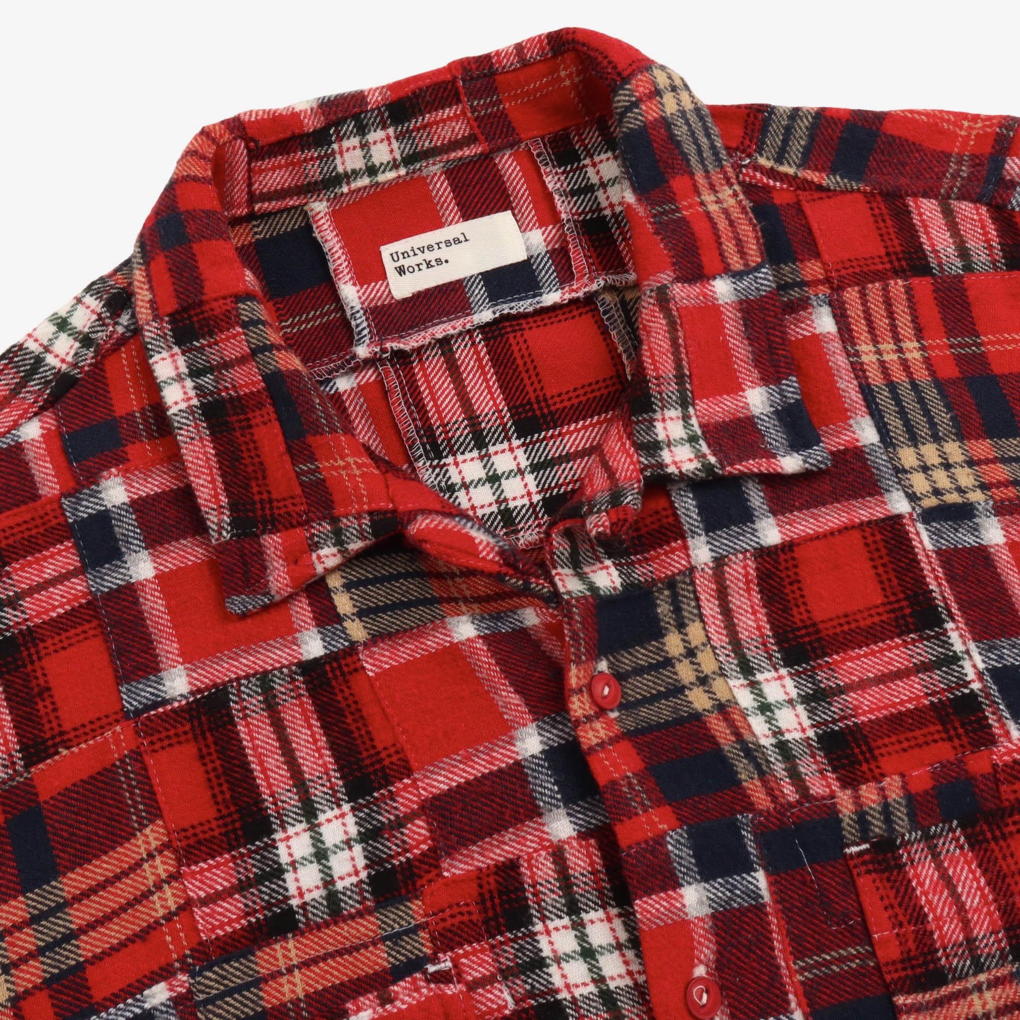 Patchwork Madras Overshirt