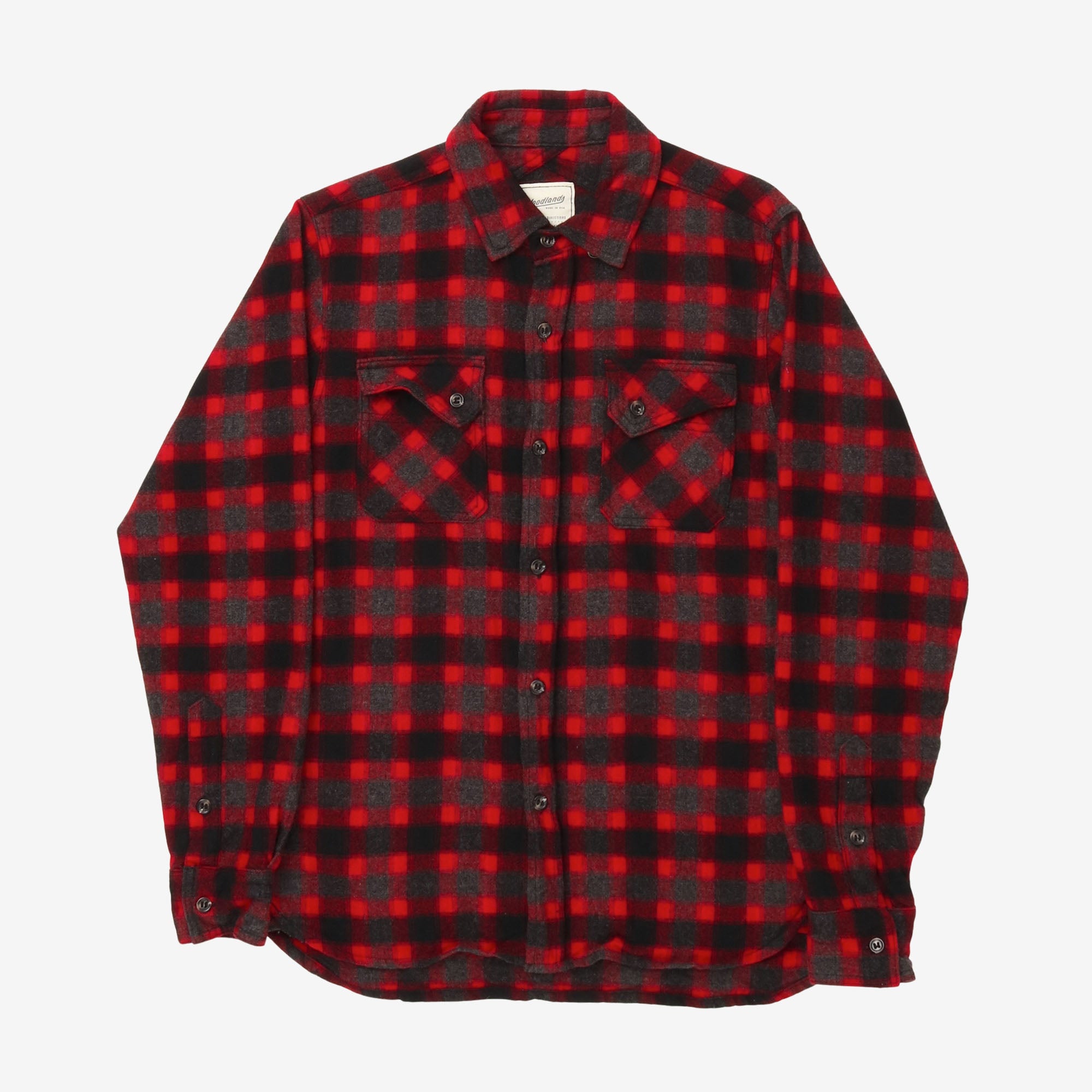 Check Flannel Work Shirt