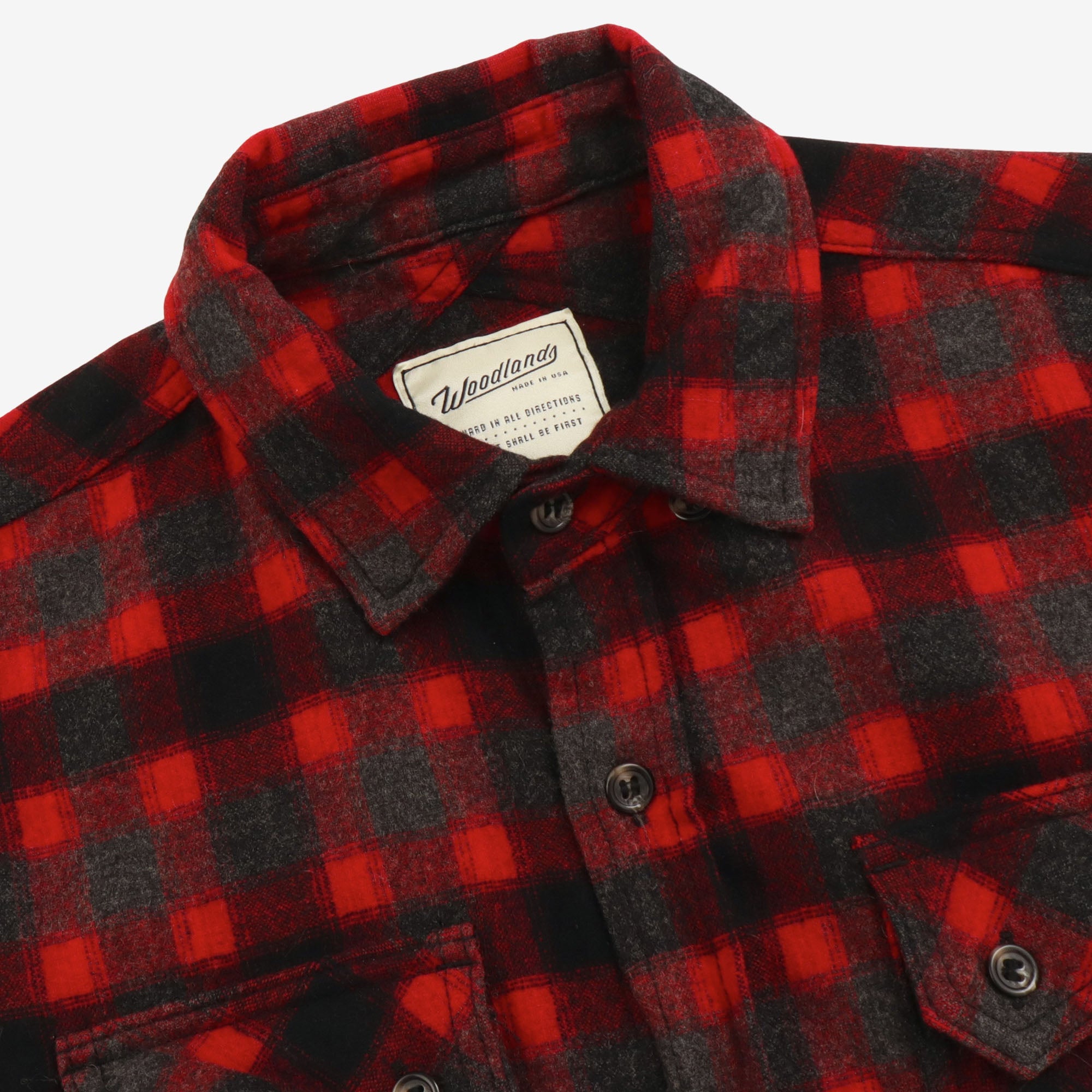 Check Flannel Work Shirt