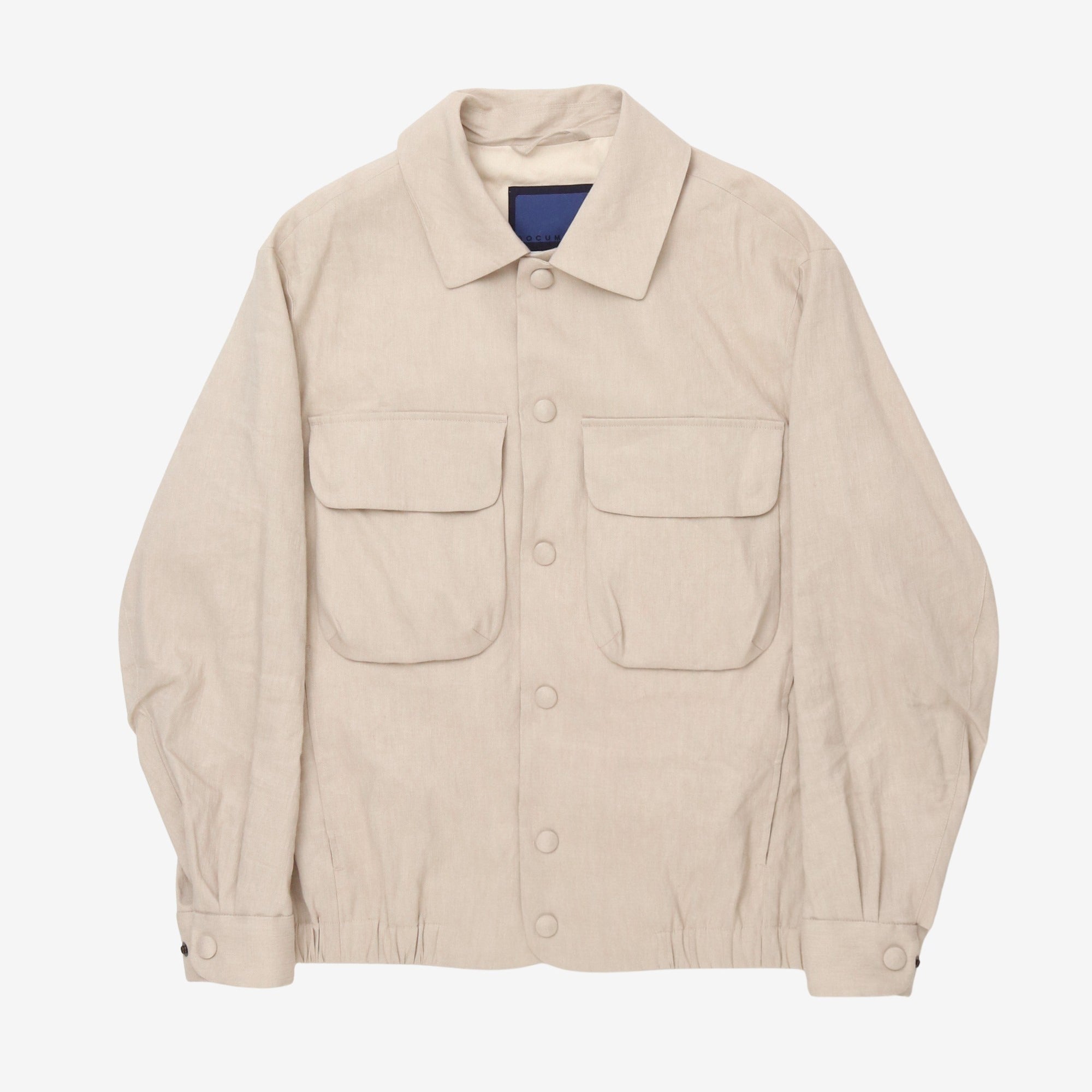 Linen Blend CPO Jacket