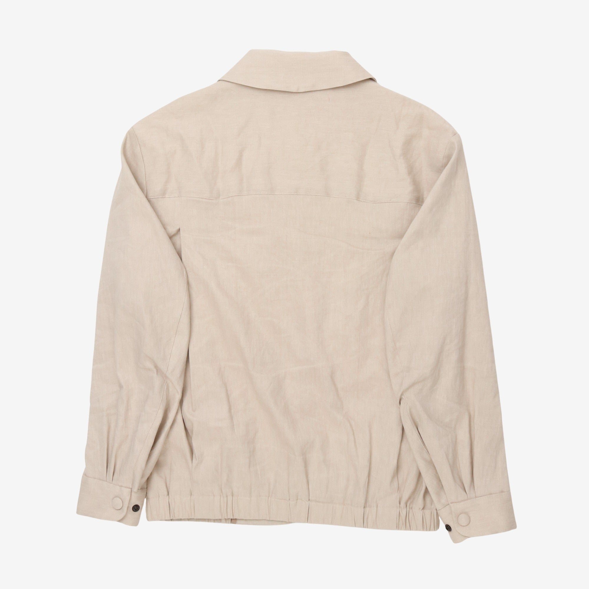 Linen Blend CPO Jacket