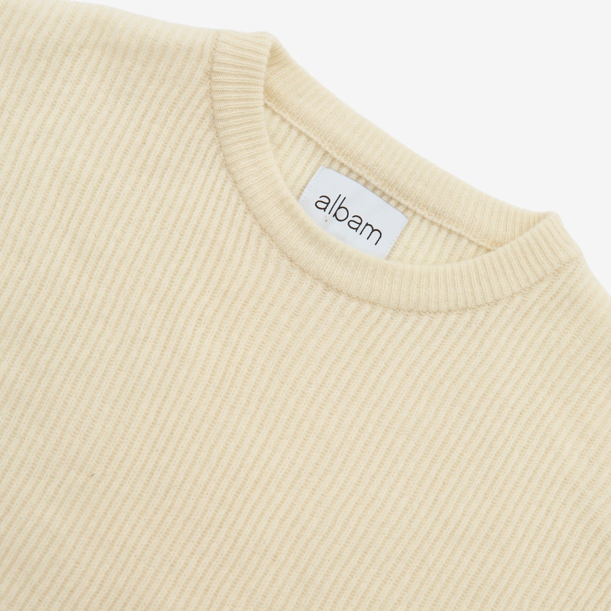Ribbed Lambswool Sweater