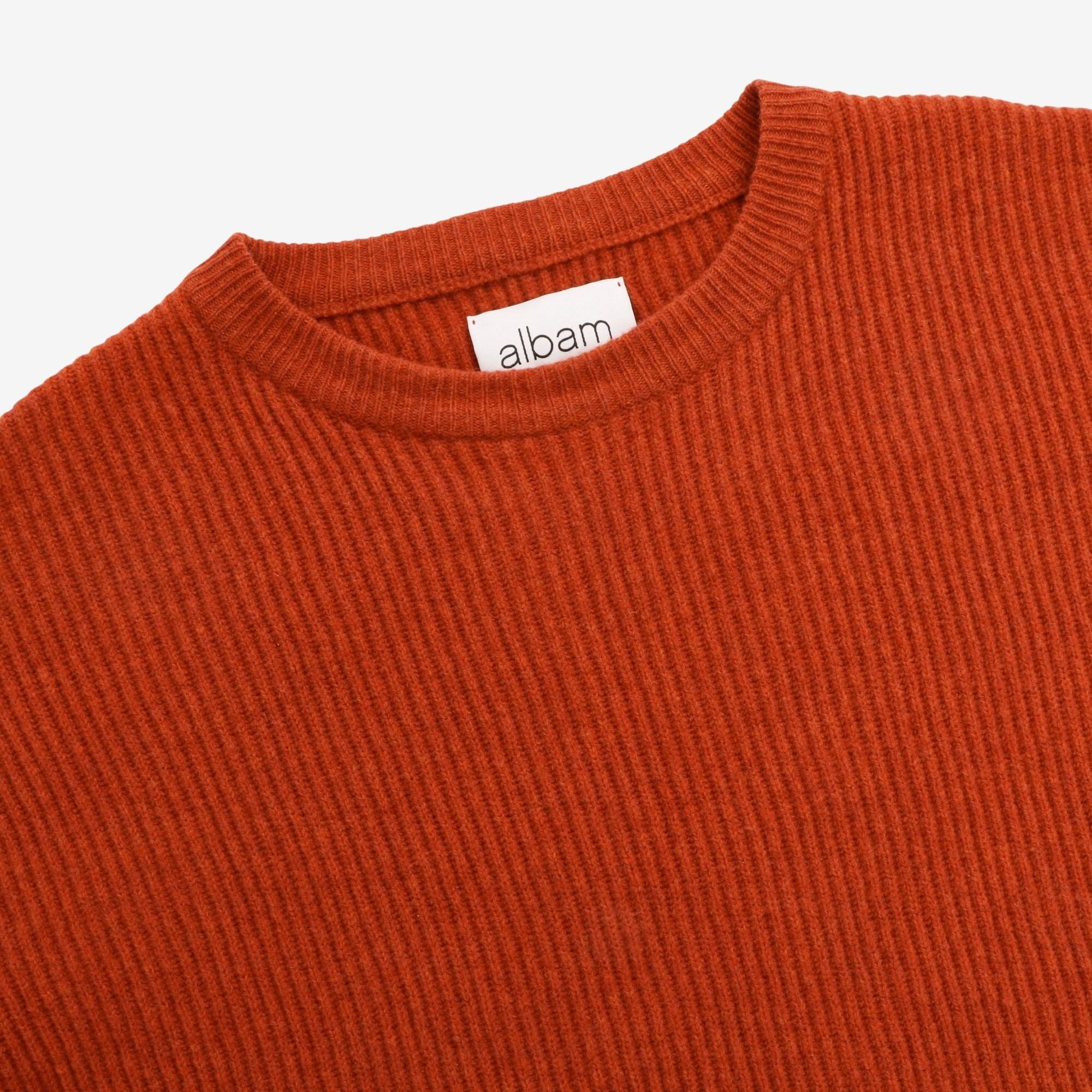 Ribbed Lambswool Sweater
