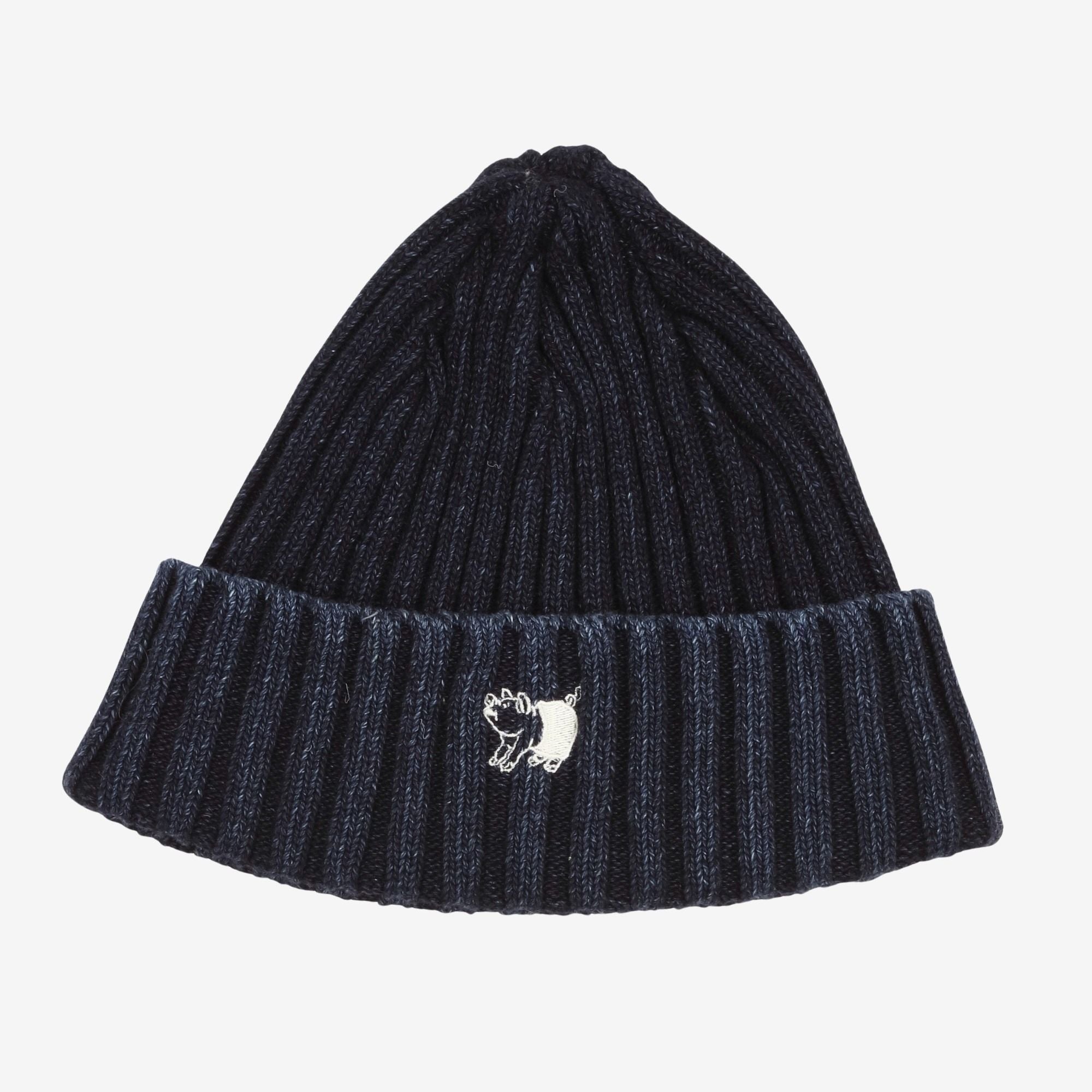 Indigo Knit Beanie