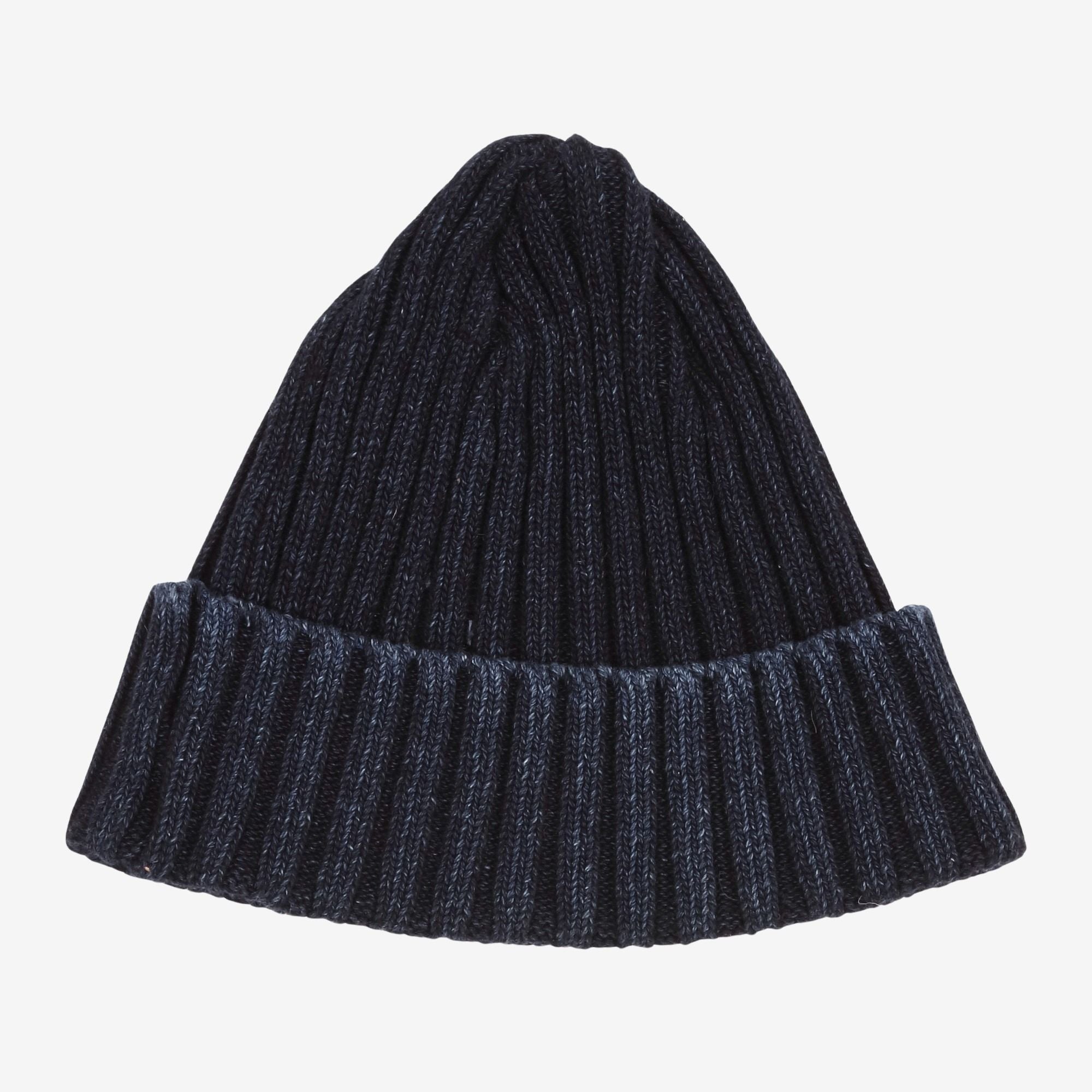 Indigo Knit Beanie