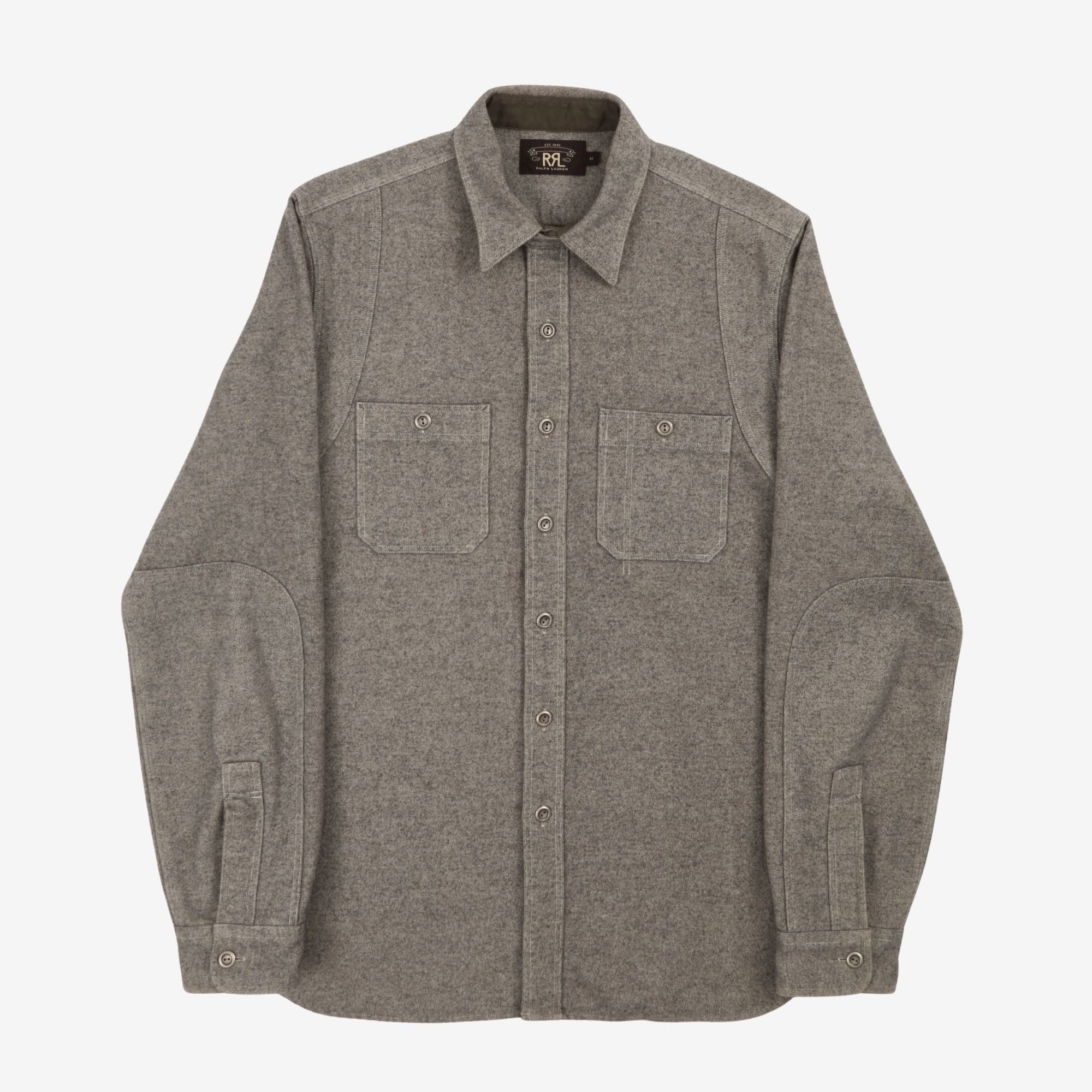 Wool Blend Work Shirt