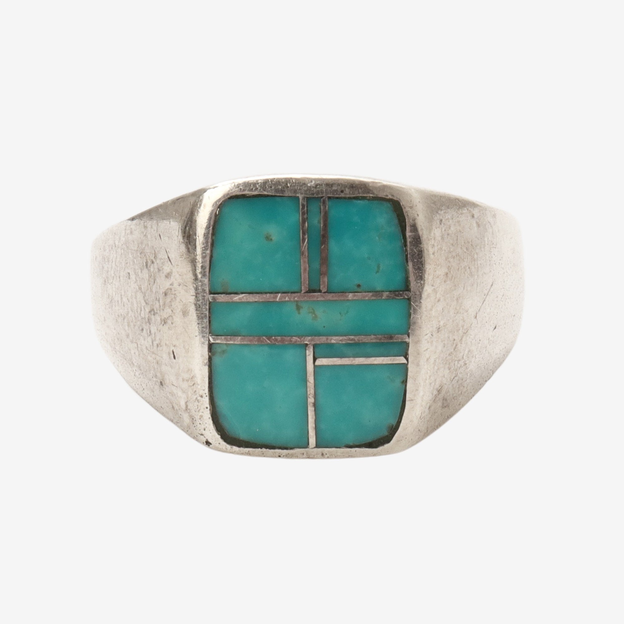 BA1426 Turquoise Silver Ring