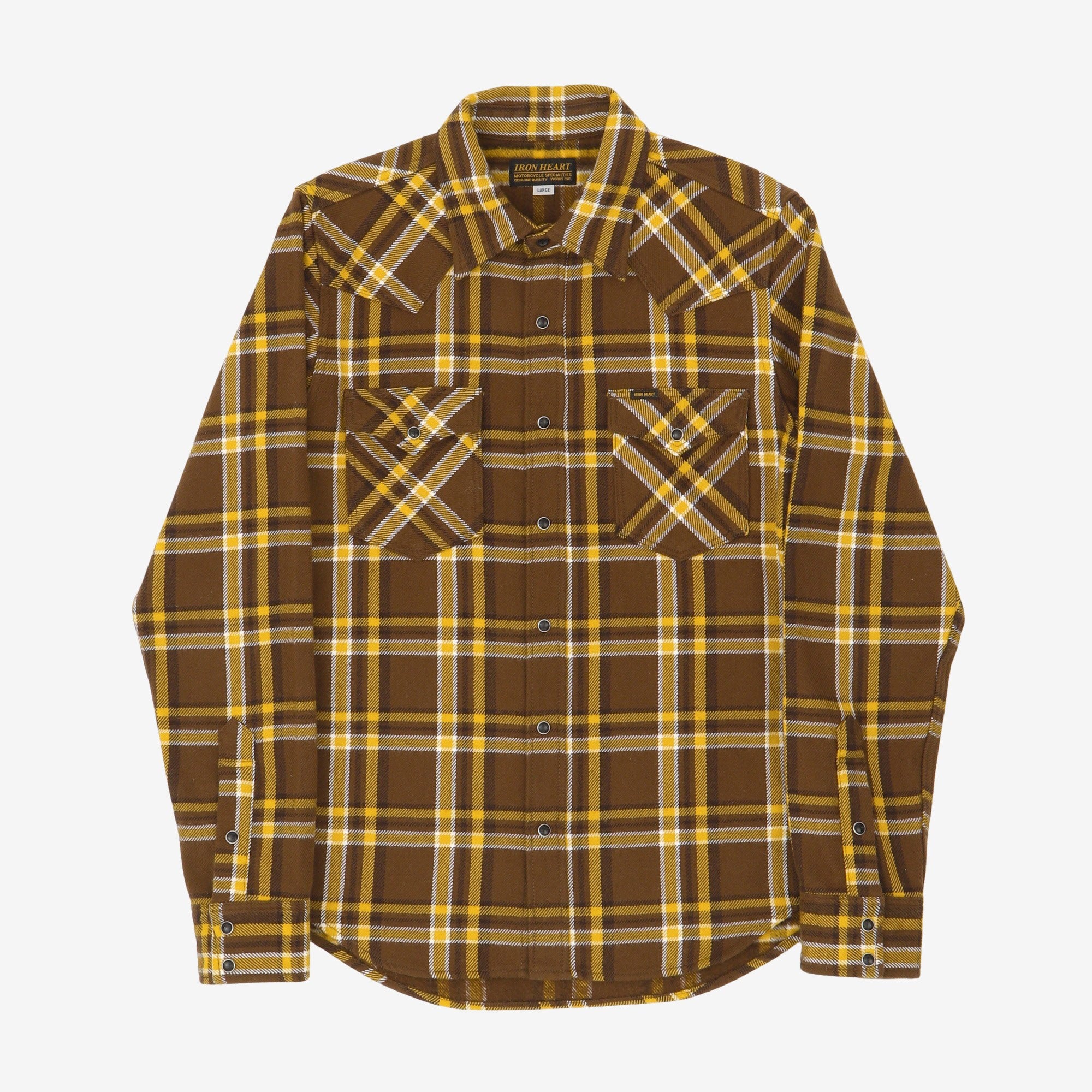 Ultra Heavy Flannel Western Shirt