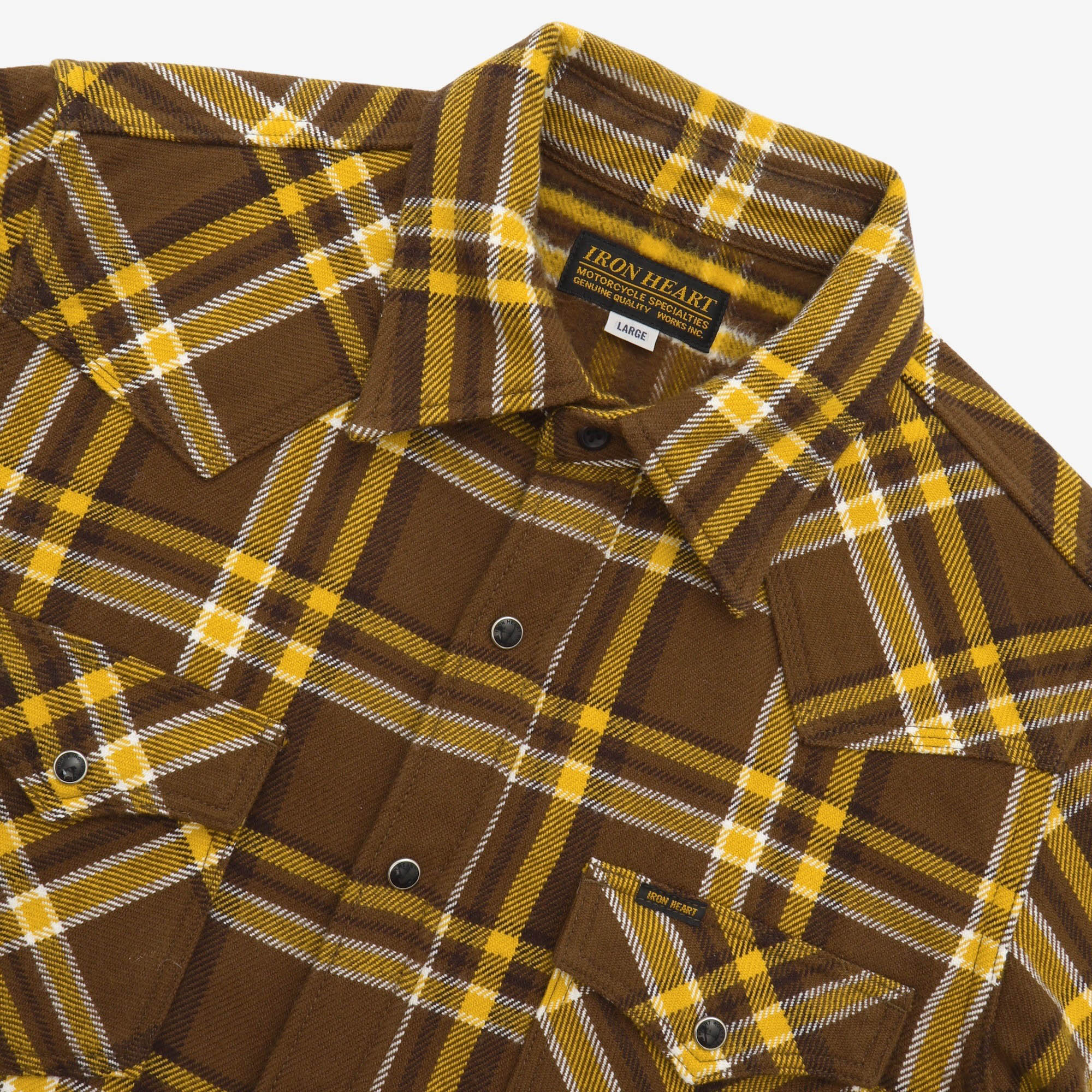 Ultra Heavy Flannel Western Shirt