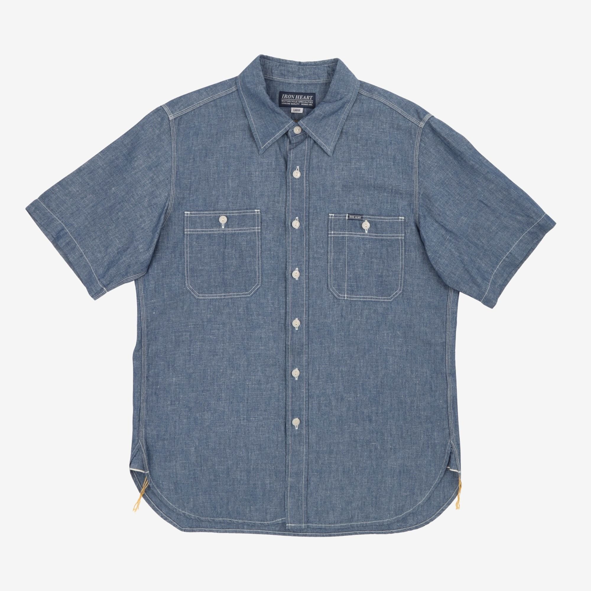 Selvedge Chambray SS Work Shirt