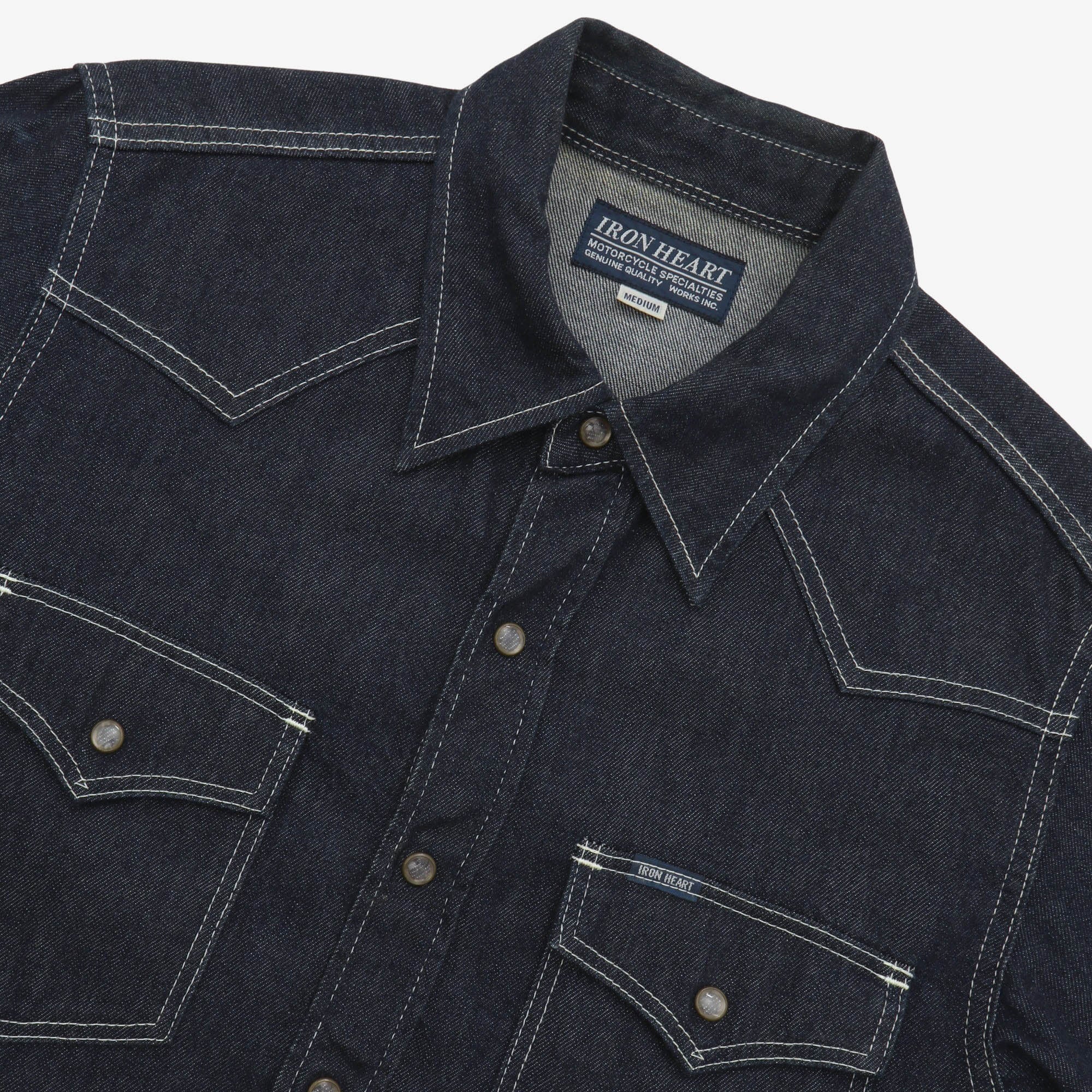 Selvedge Denim Western Shirt