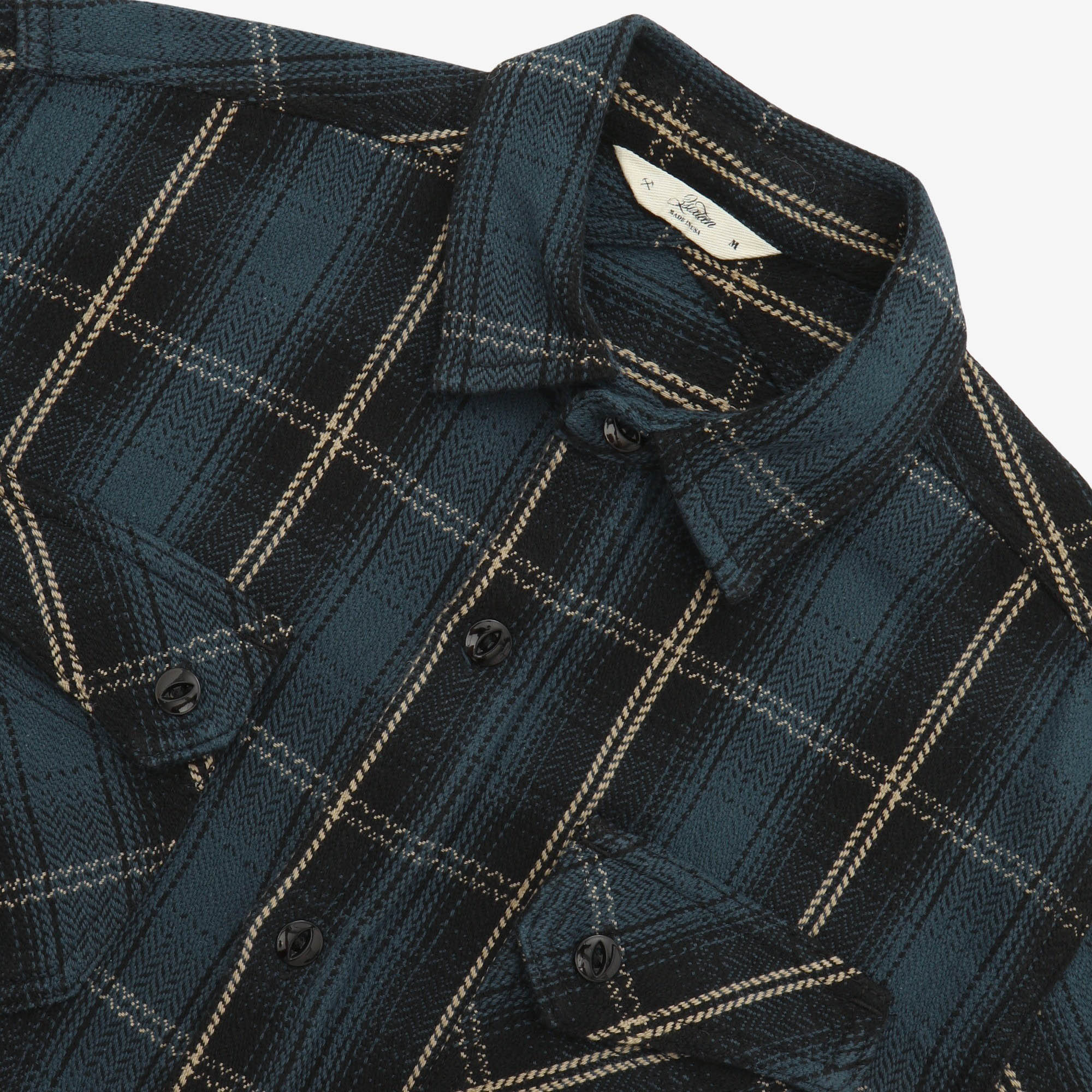 Crosscut Flannel Shirt