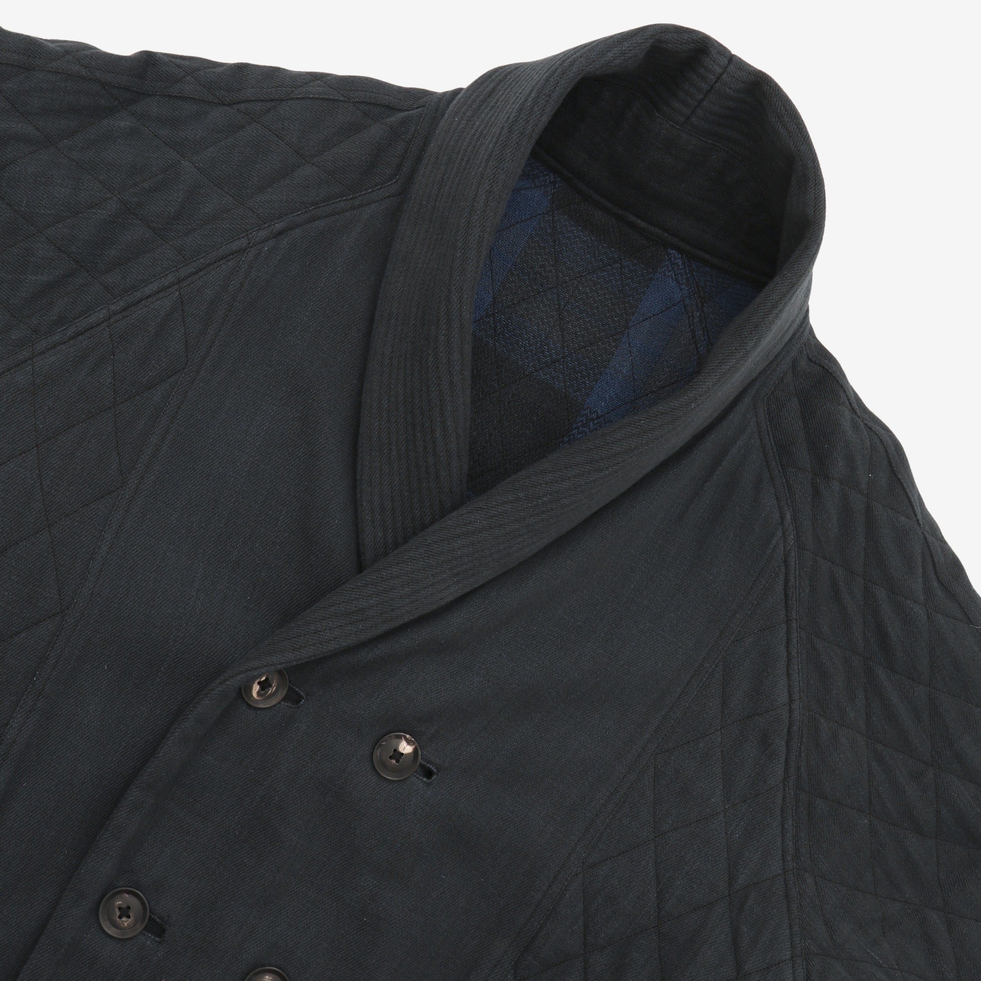 Reversible Shawl Overcoat