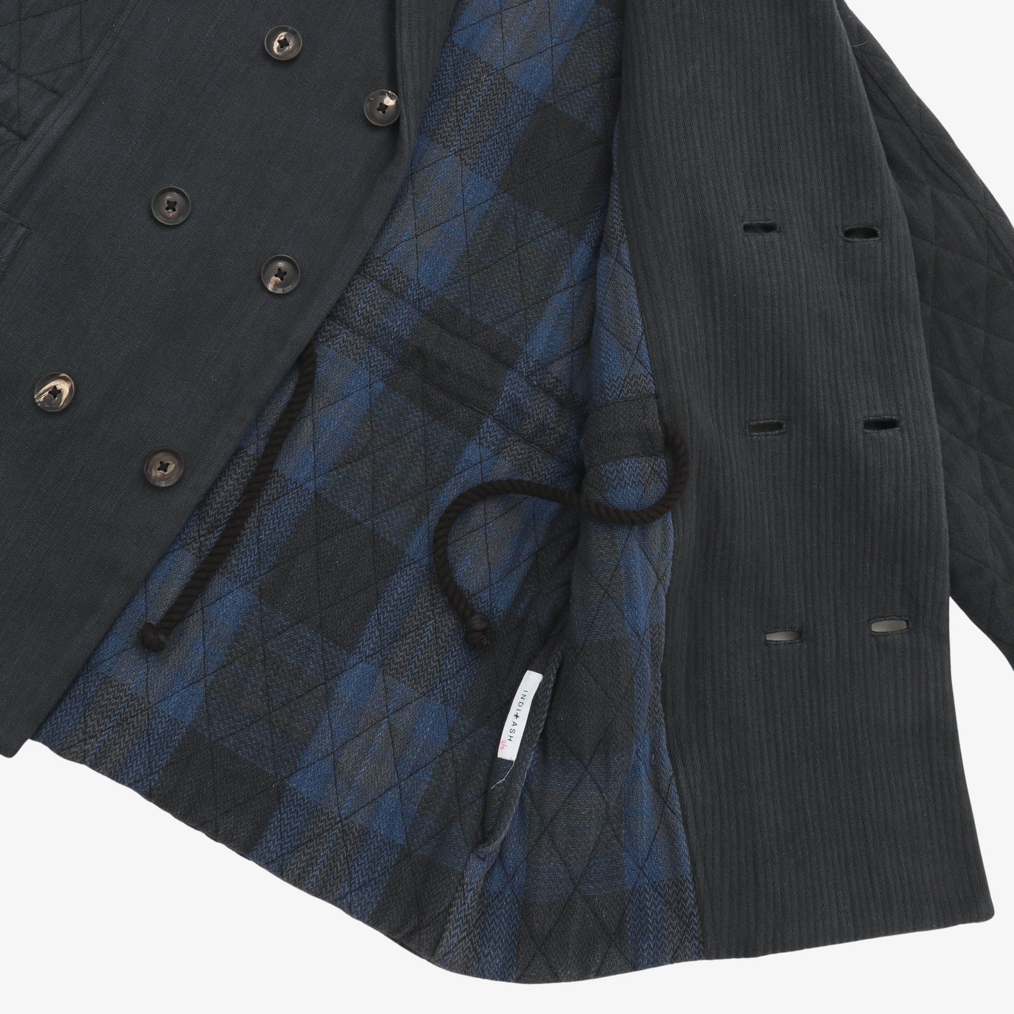 Reversible Shawl Overcoat