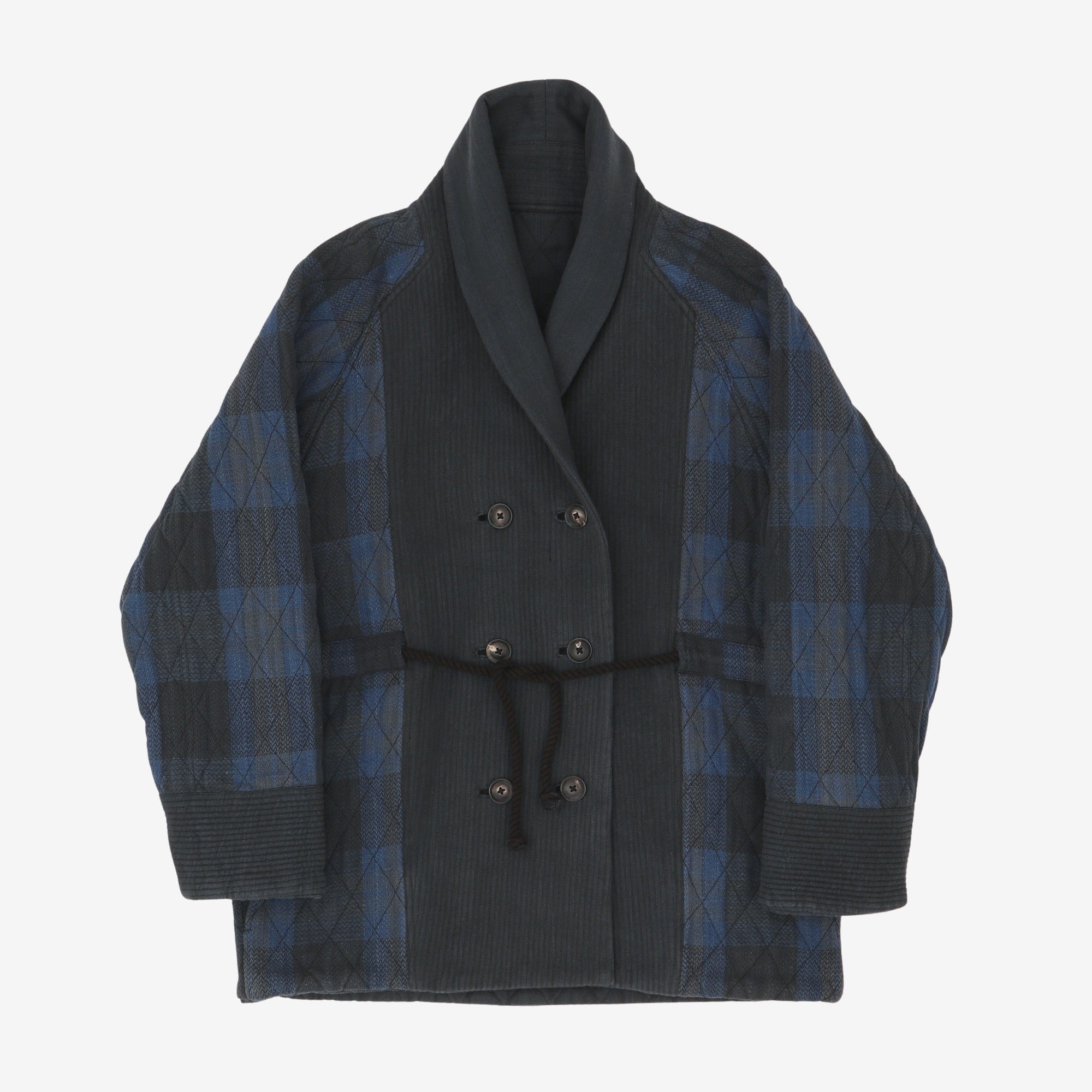 Reversible Shawl Overcoat