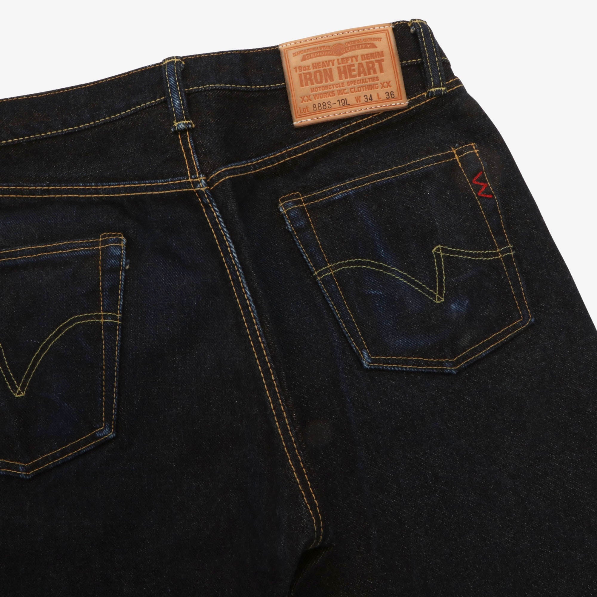 19oz Relaxed Tapered Selvedge Denim