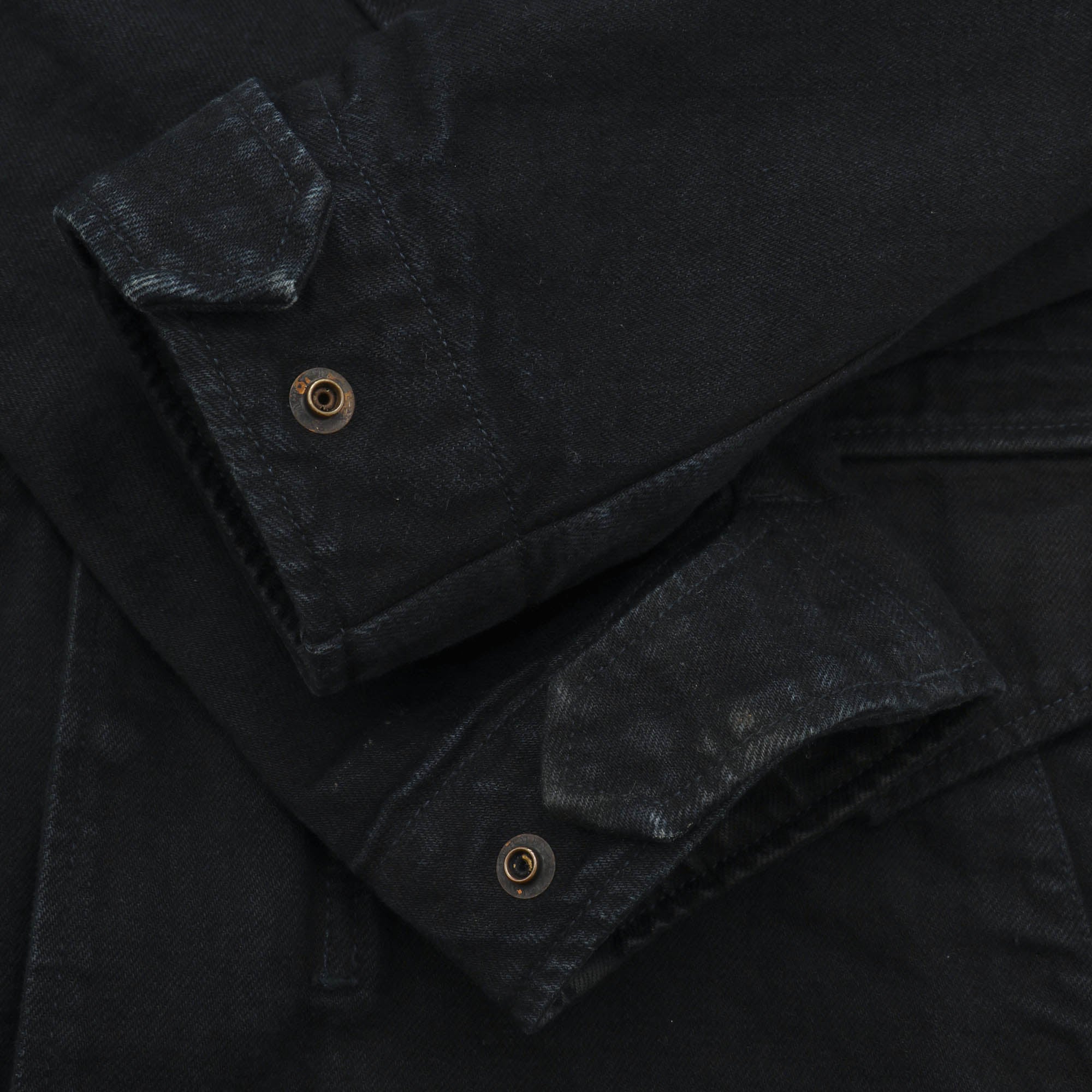 16oz M-65 Field Jacket (Overdye Denim Indigo)