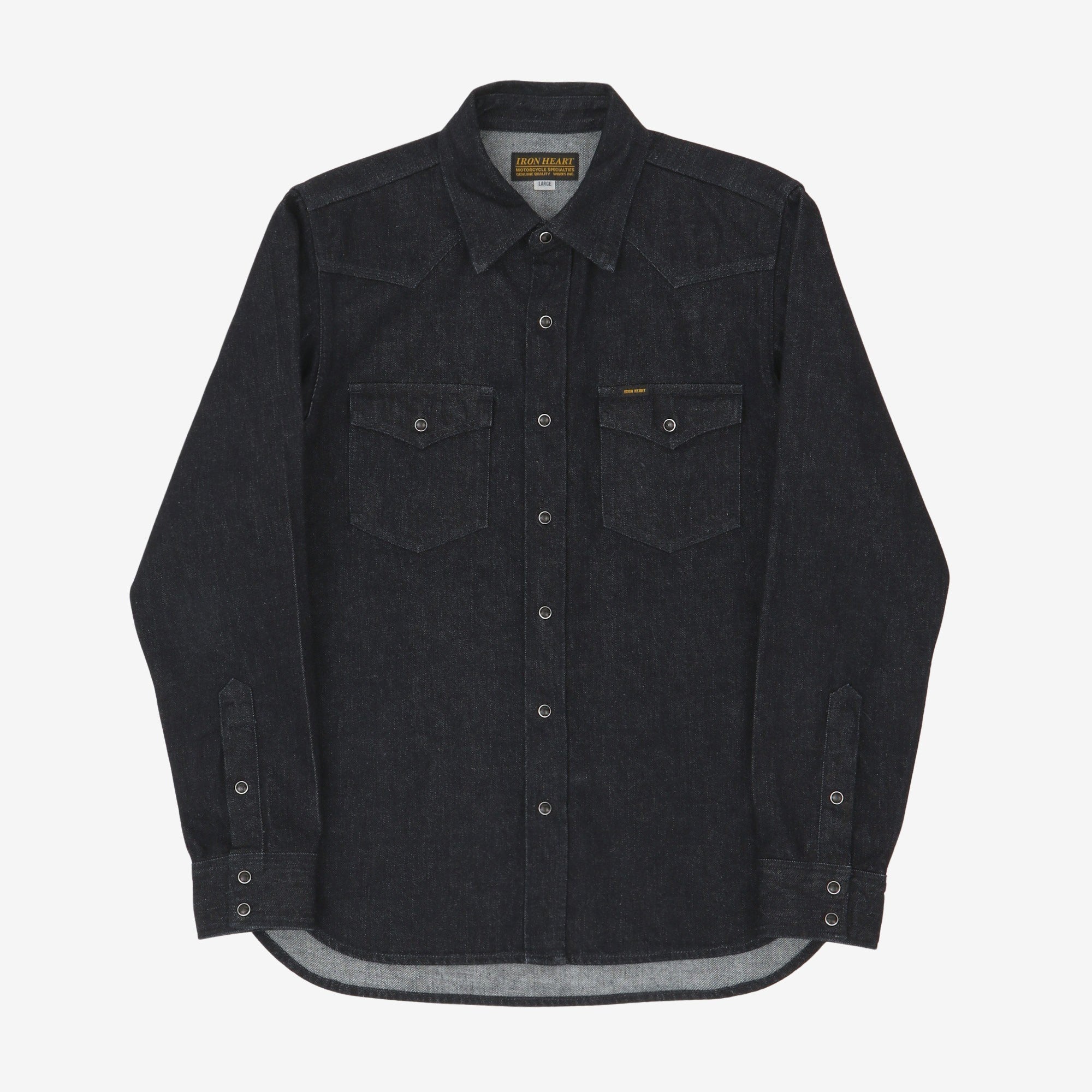 12oz Selvedge Denim Western Shirt