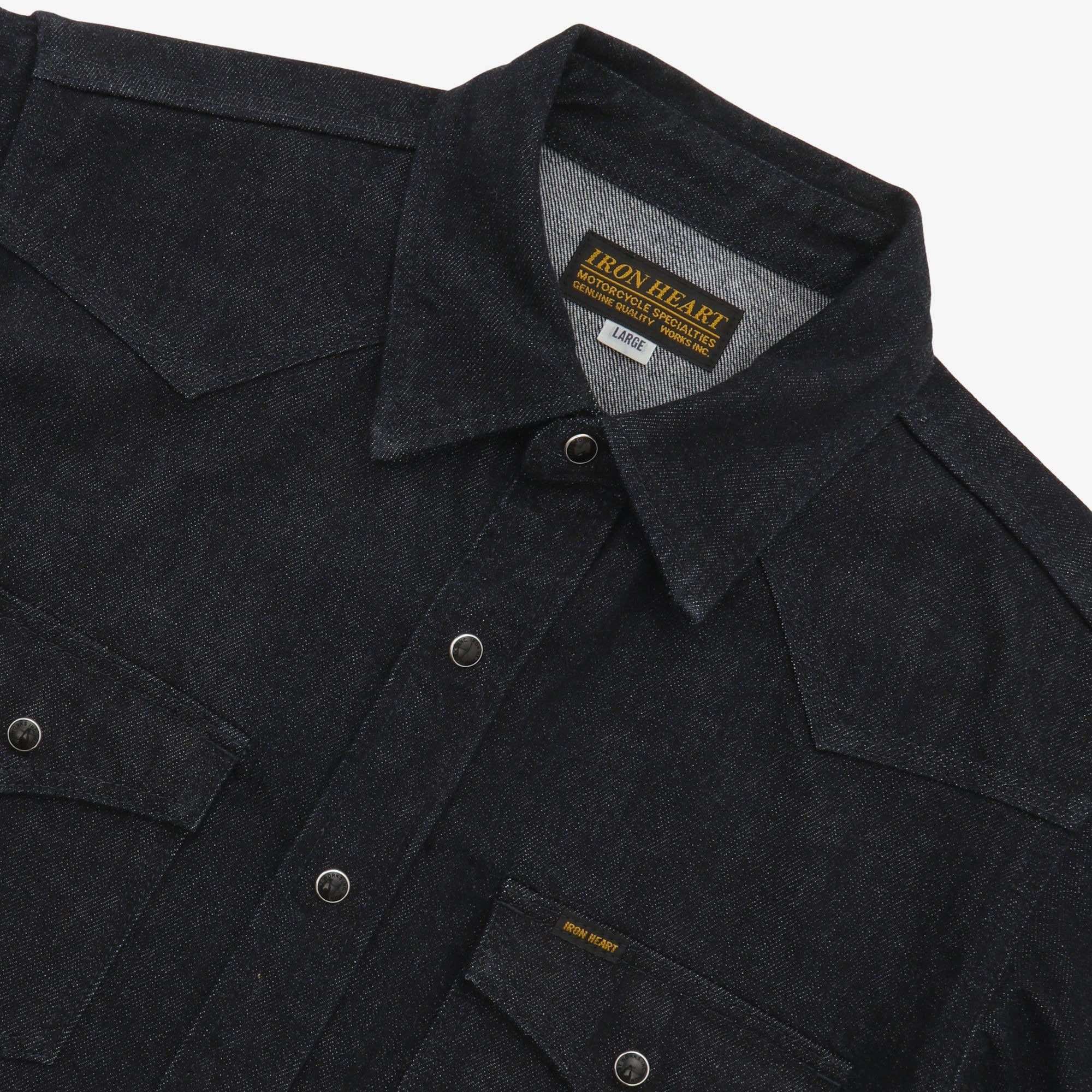 12oz Selvedge Denim Western Shirt