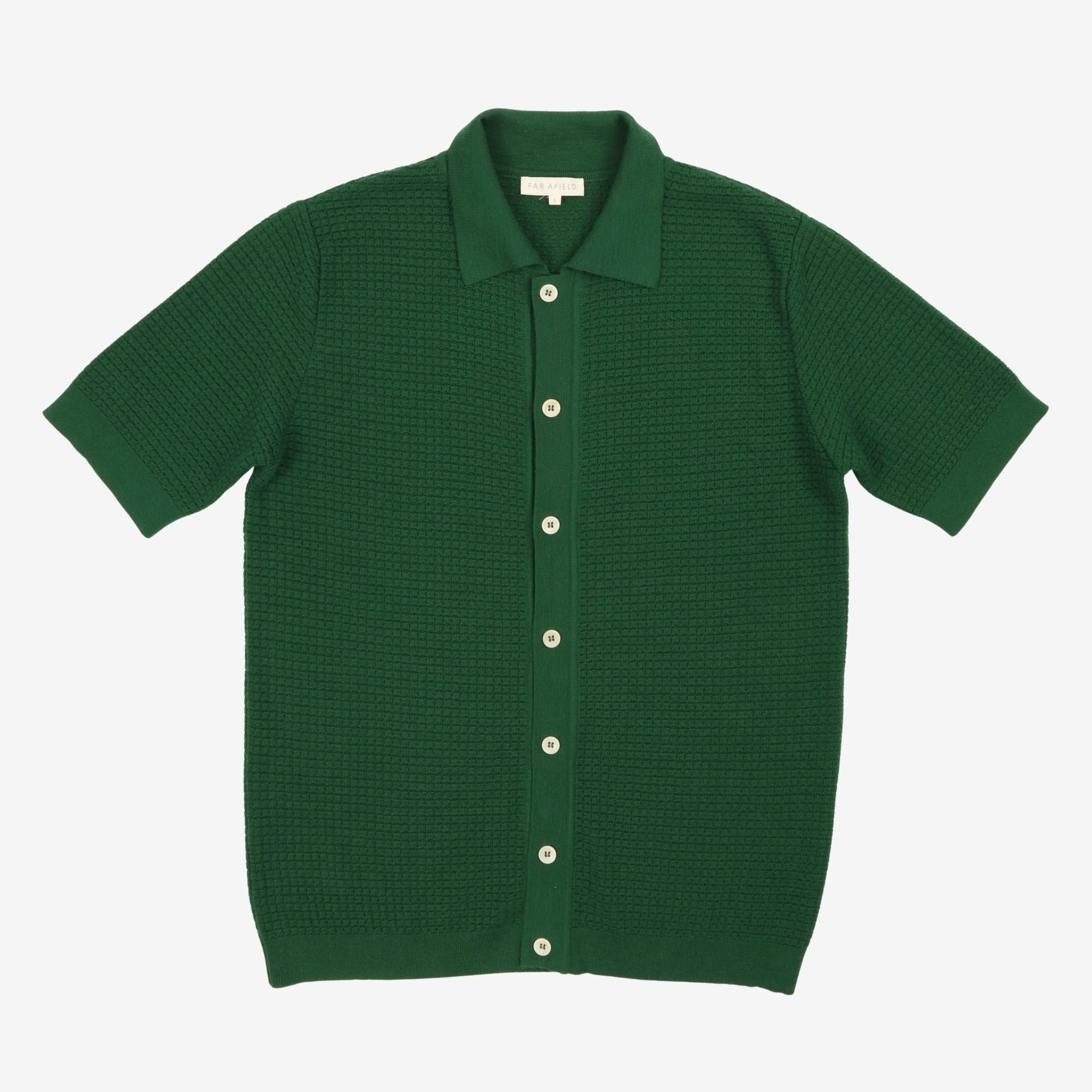 Velzy SS Knit Polo Cardigan