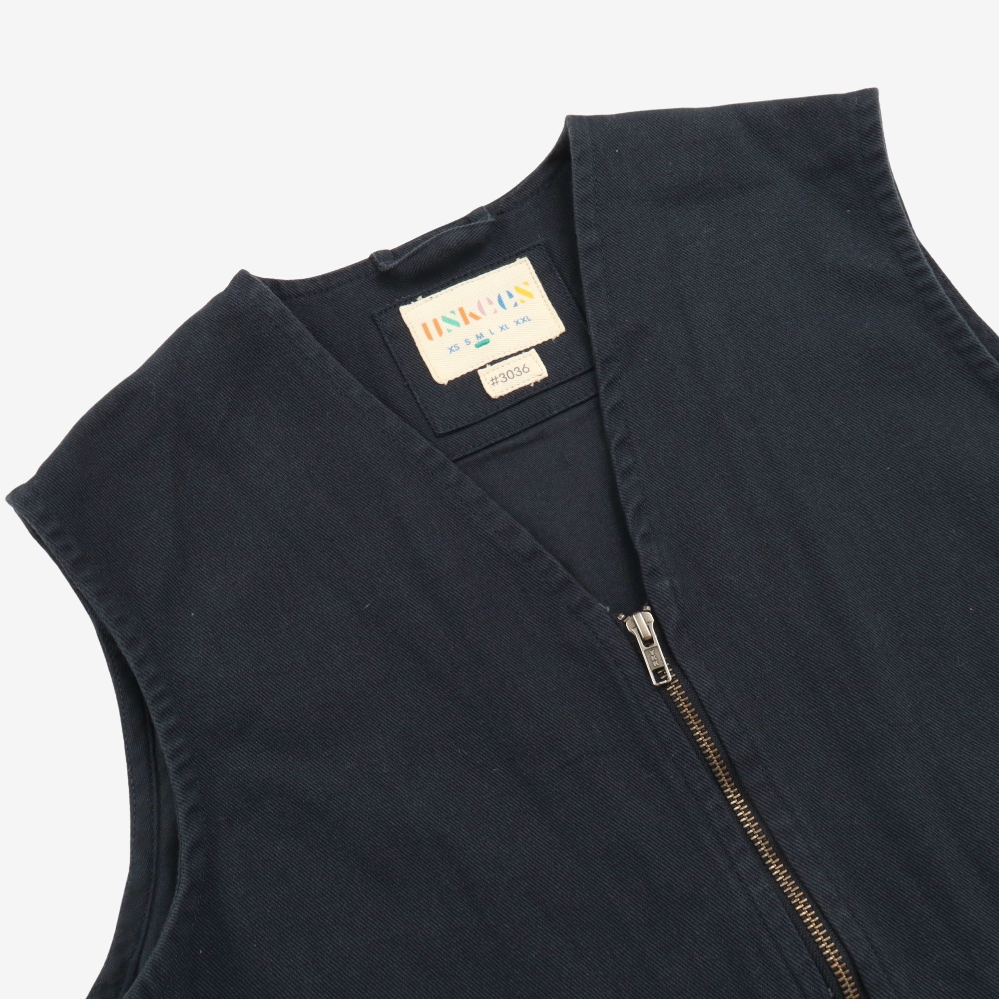 3036 Drill Zip-Up Vest